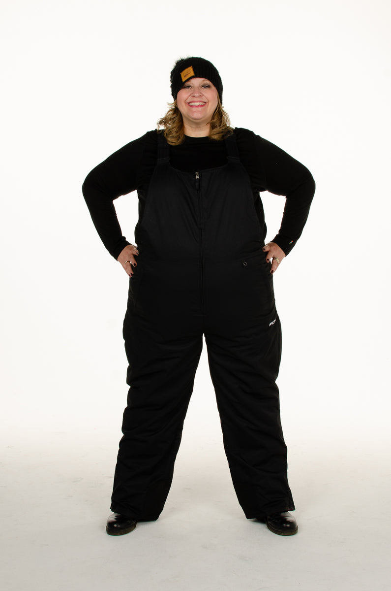 Arctix Plus Size Insulated Bibs Black 1450X