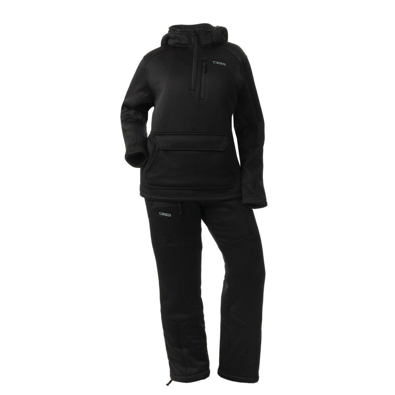 DSG Breanna 2.0 Plus Size Drop Seat Fleece Bib | Assorted Colors