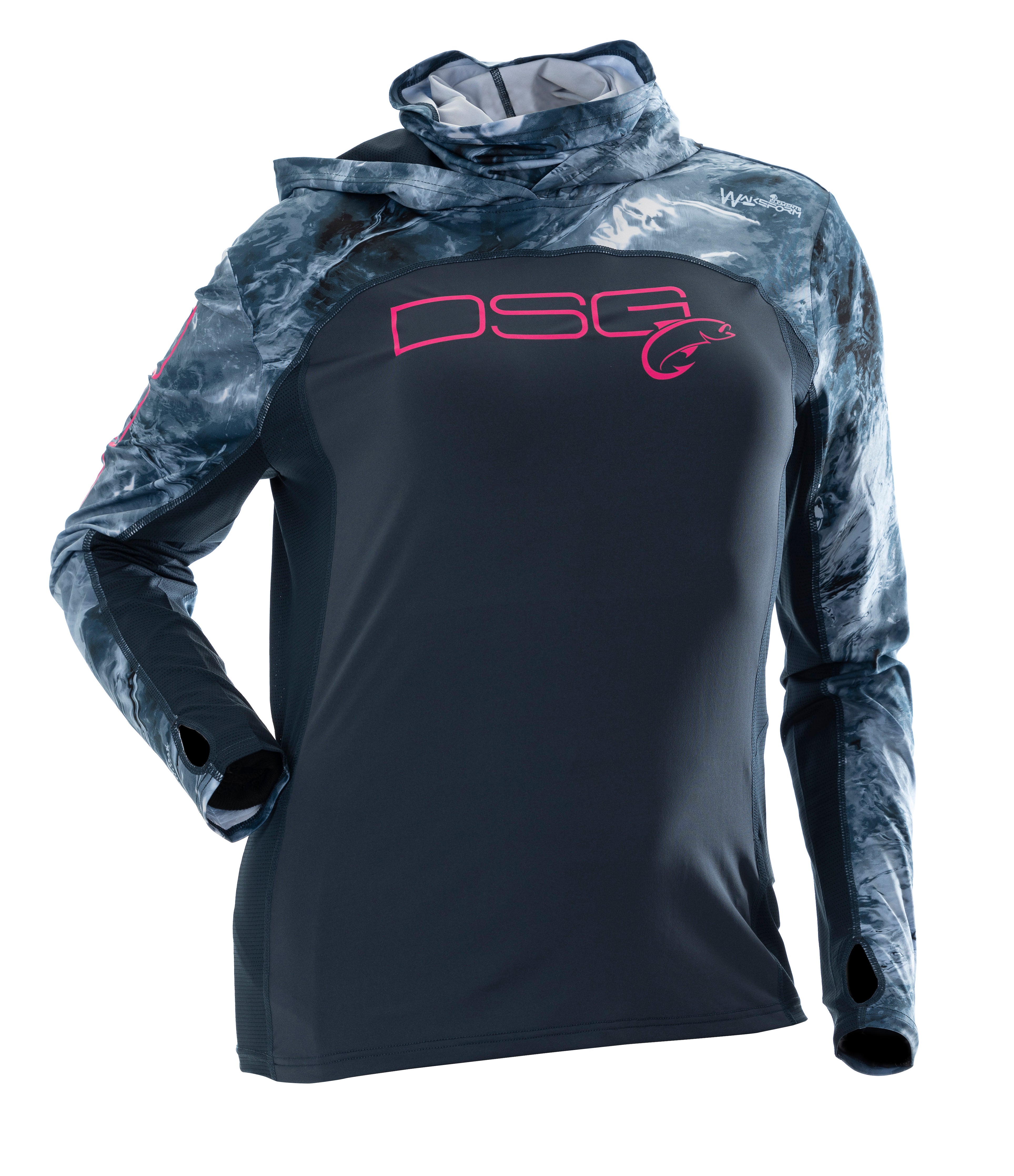 DSG Chloe Plus Size Hooded Sun Shirt