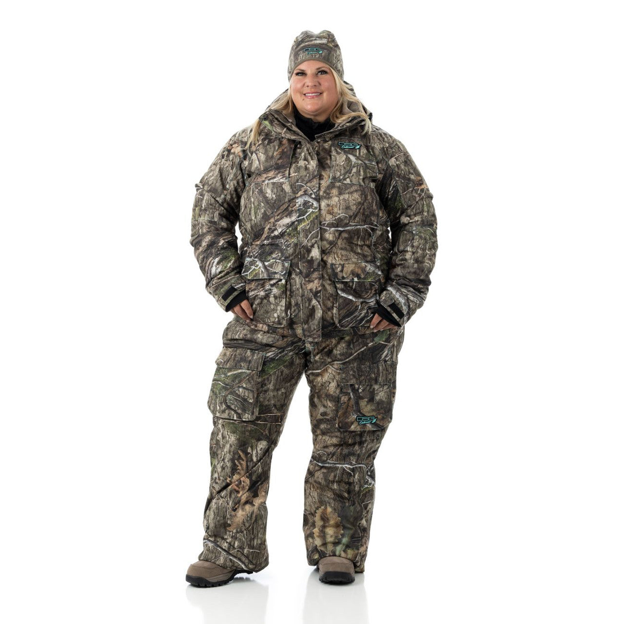 DSG Kylie 5.0 Plus Size Camouflage Drop Seat Bib