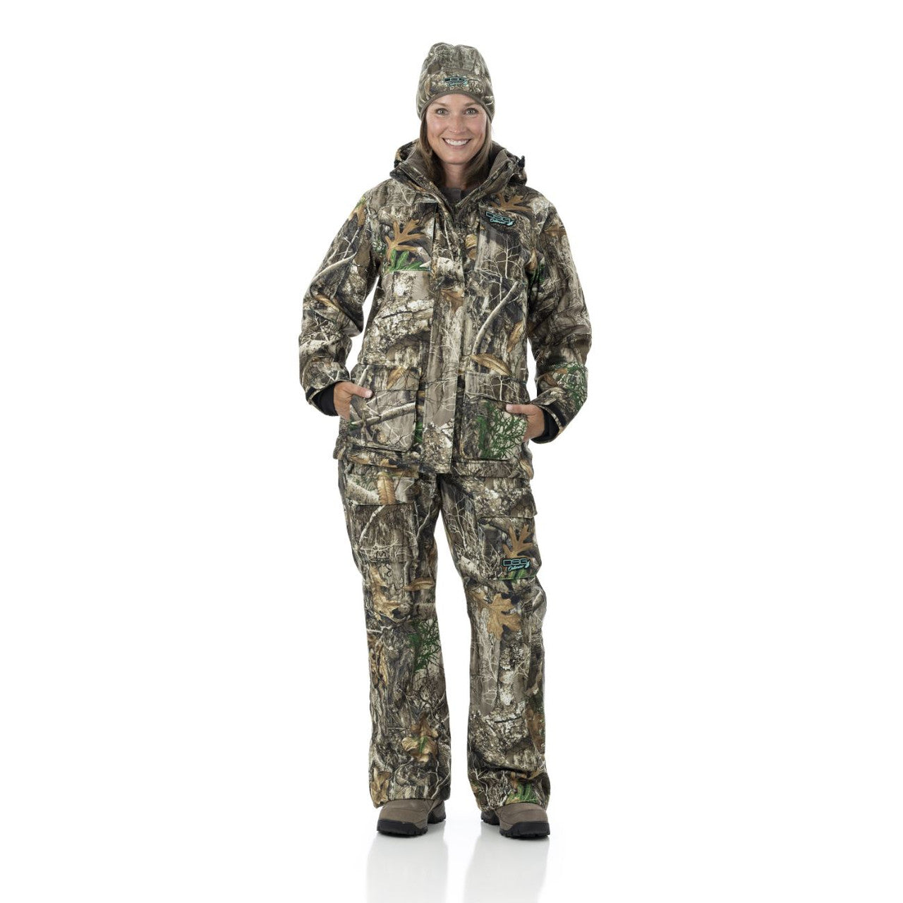 DSG Kylie 5.0 Plus Size Camouflage Drop Seat Bib