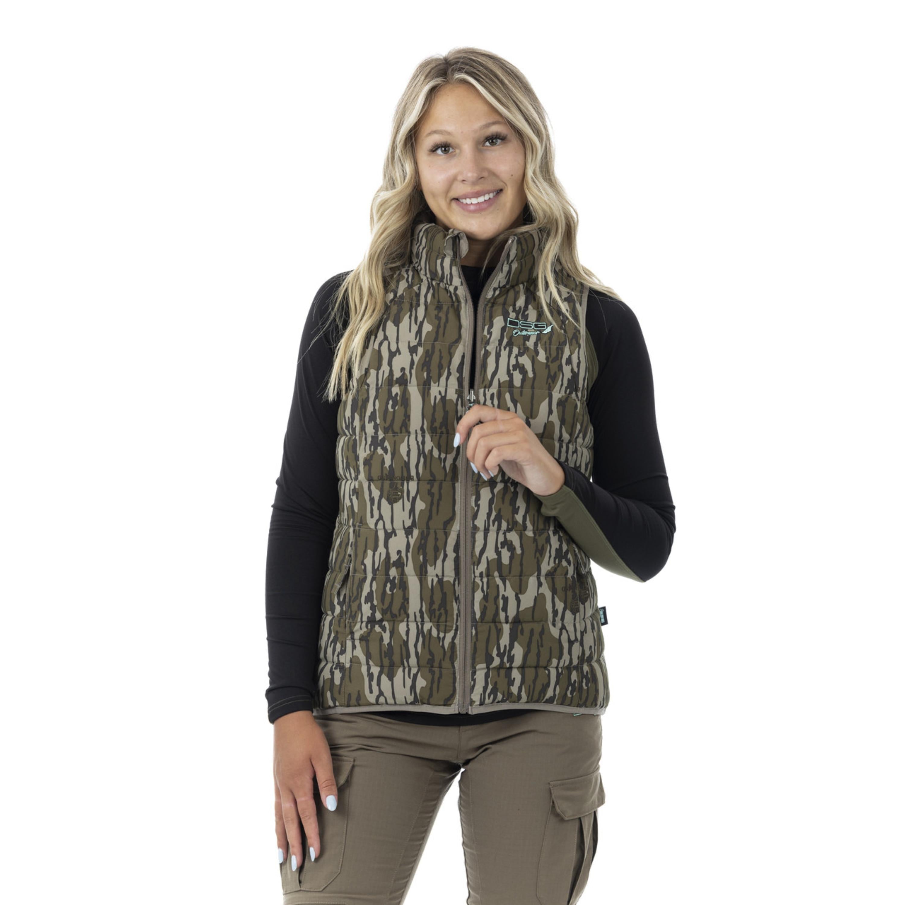 DSG Reversible Plus Size Puffer Vest