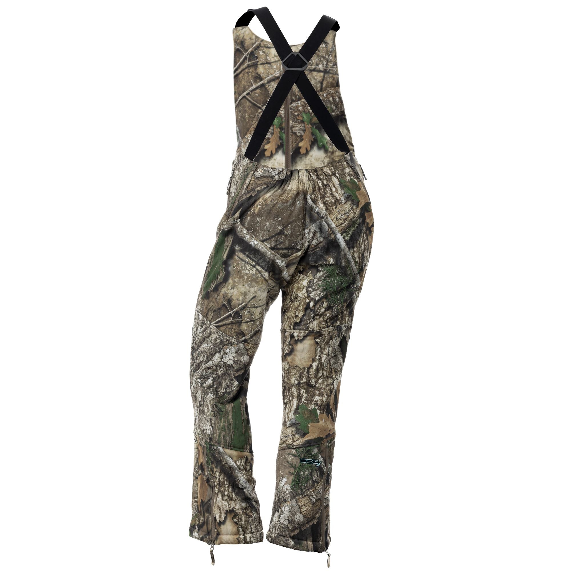 DSG Breanna 2.0 Plus Size Drop Seat Fleece Bib | Assorted Colors