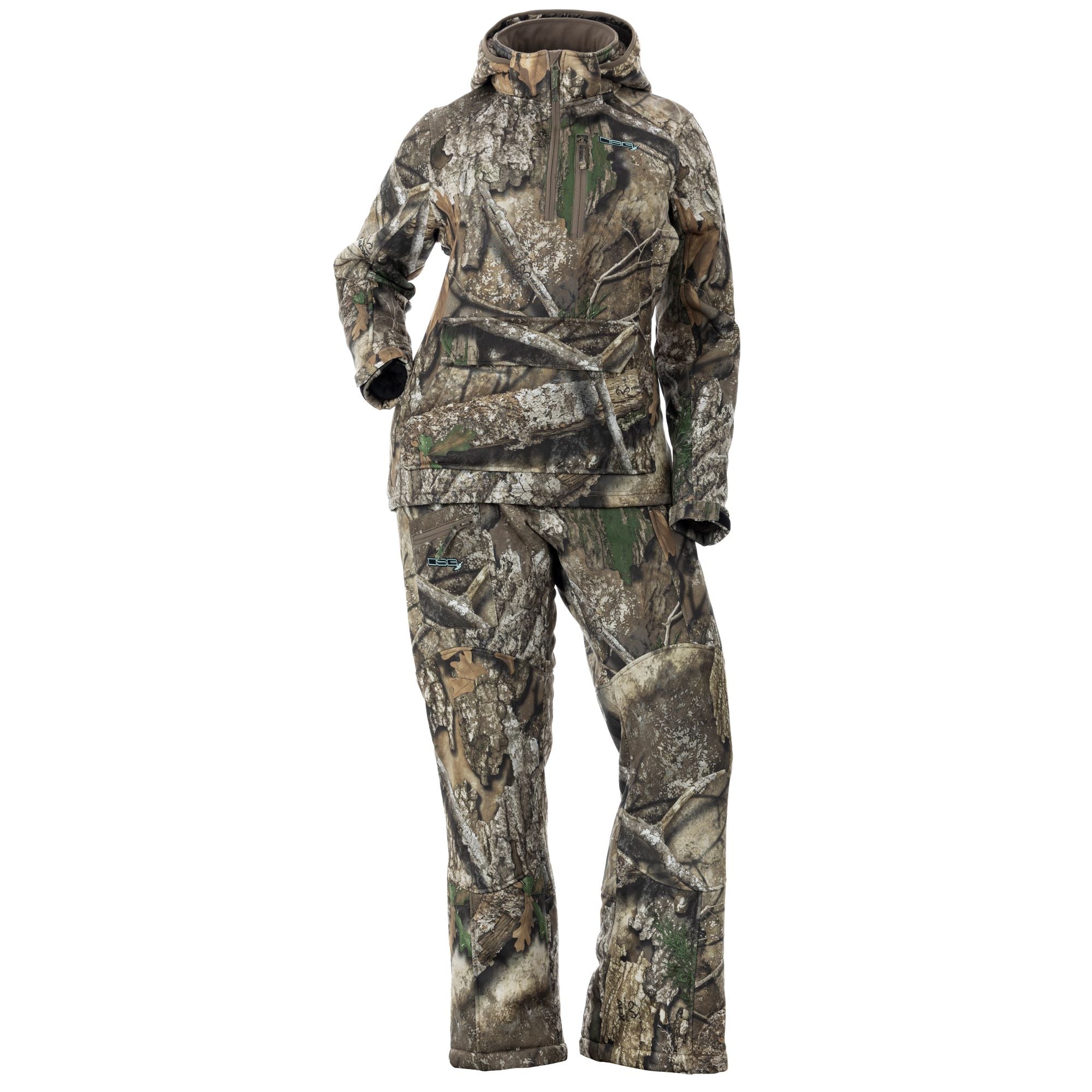 DSG Breanna 2.0 Plus Size Drop Seat Fleece Bib | Assorted Colors