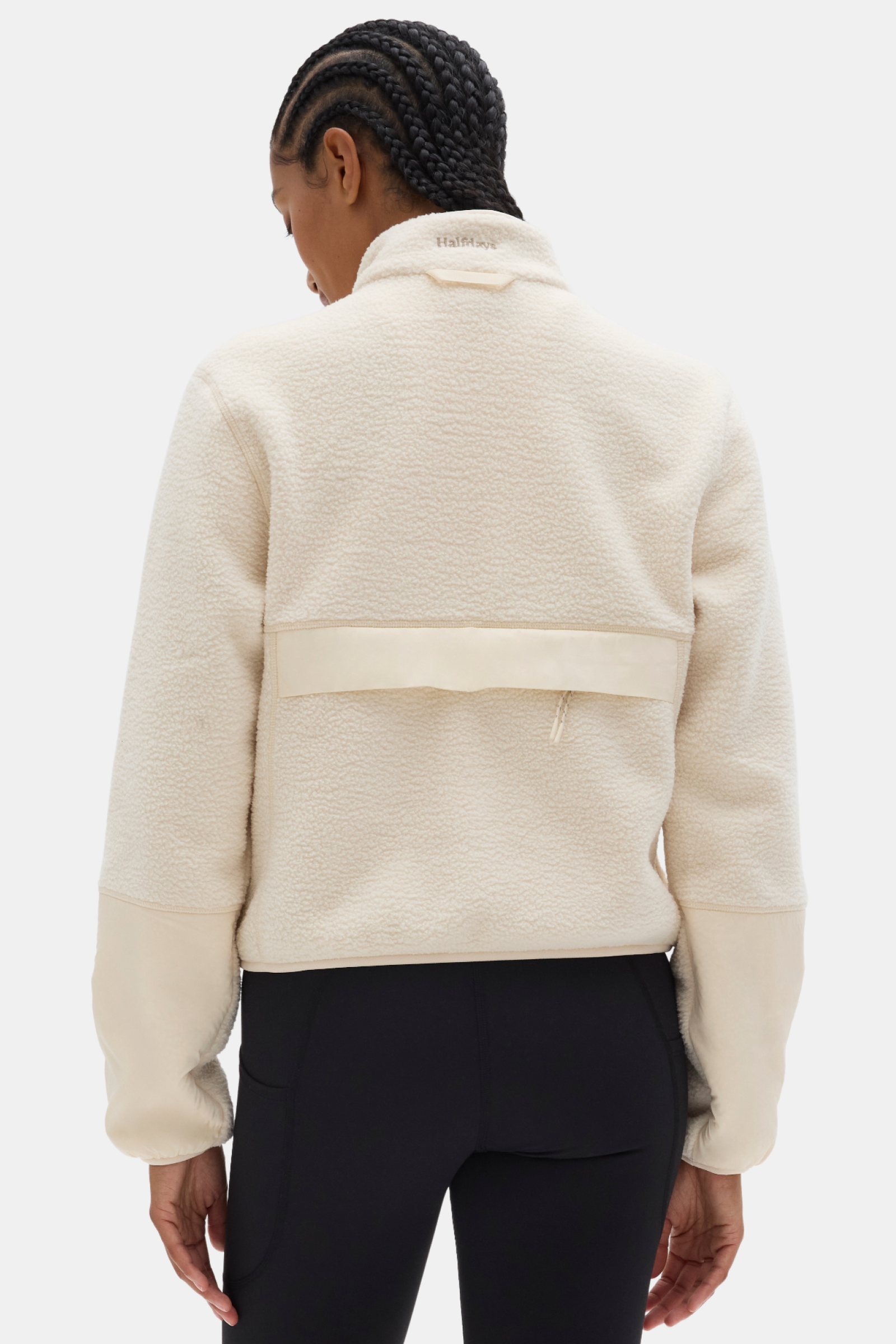 Halfdays Chapelle Plus Size Fleece Jacket