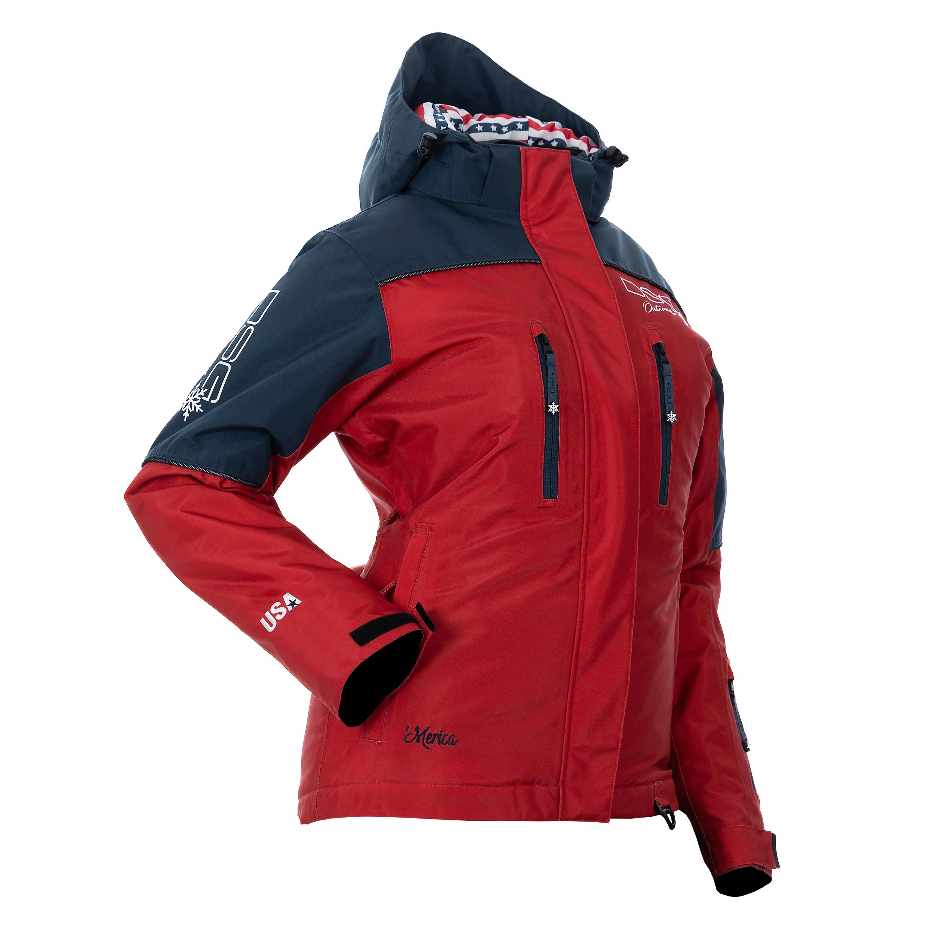 DSG Plus Size *** Limited Edition *** Craze 6.0 Jacket -  'MERICA