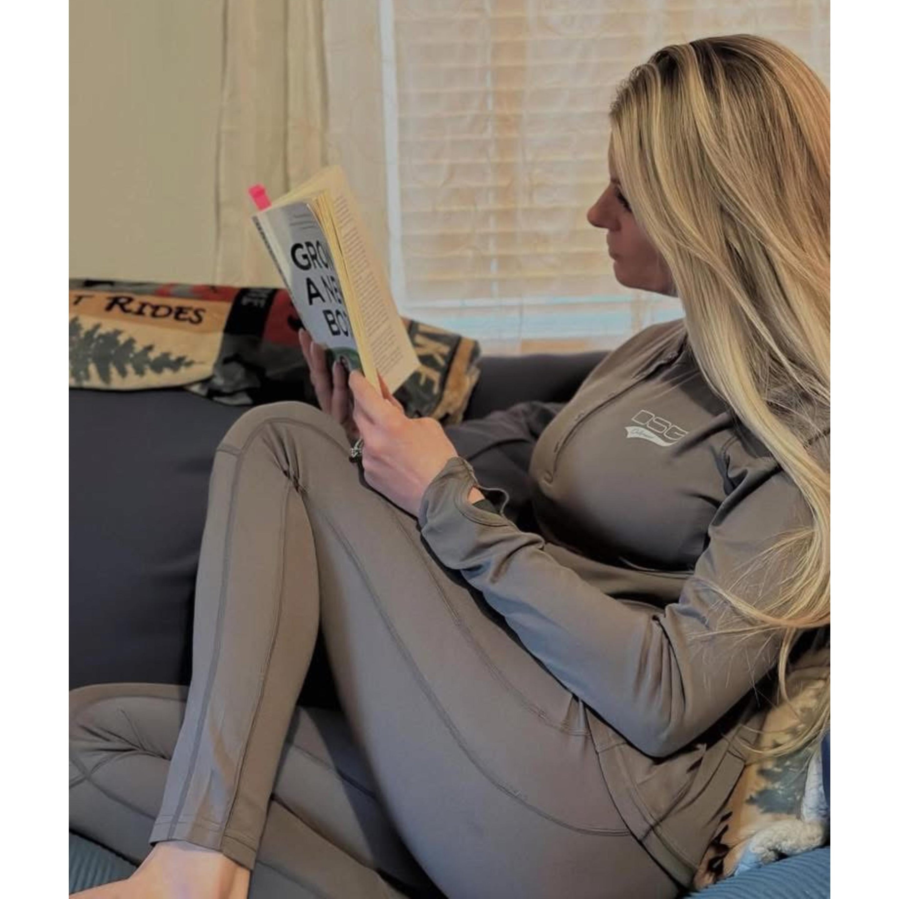 DSG Merino Wool Plus Size Base Layer Pant |Grey