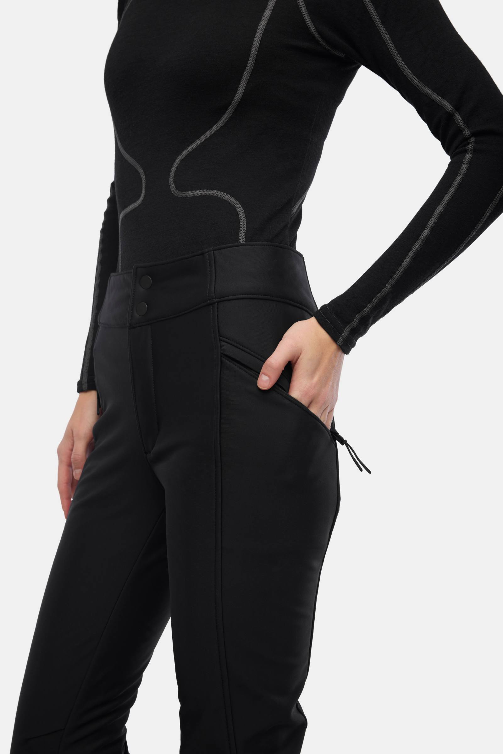 Halfdays Emma Plus Size Soft Shell Pant