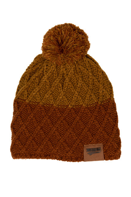 DSG Two-Tone Pom Beanie