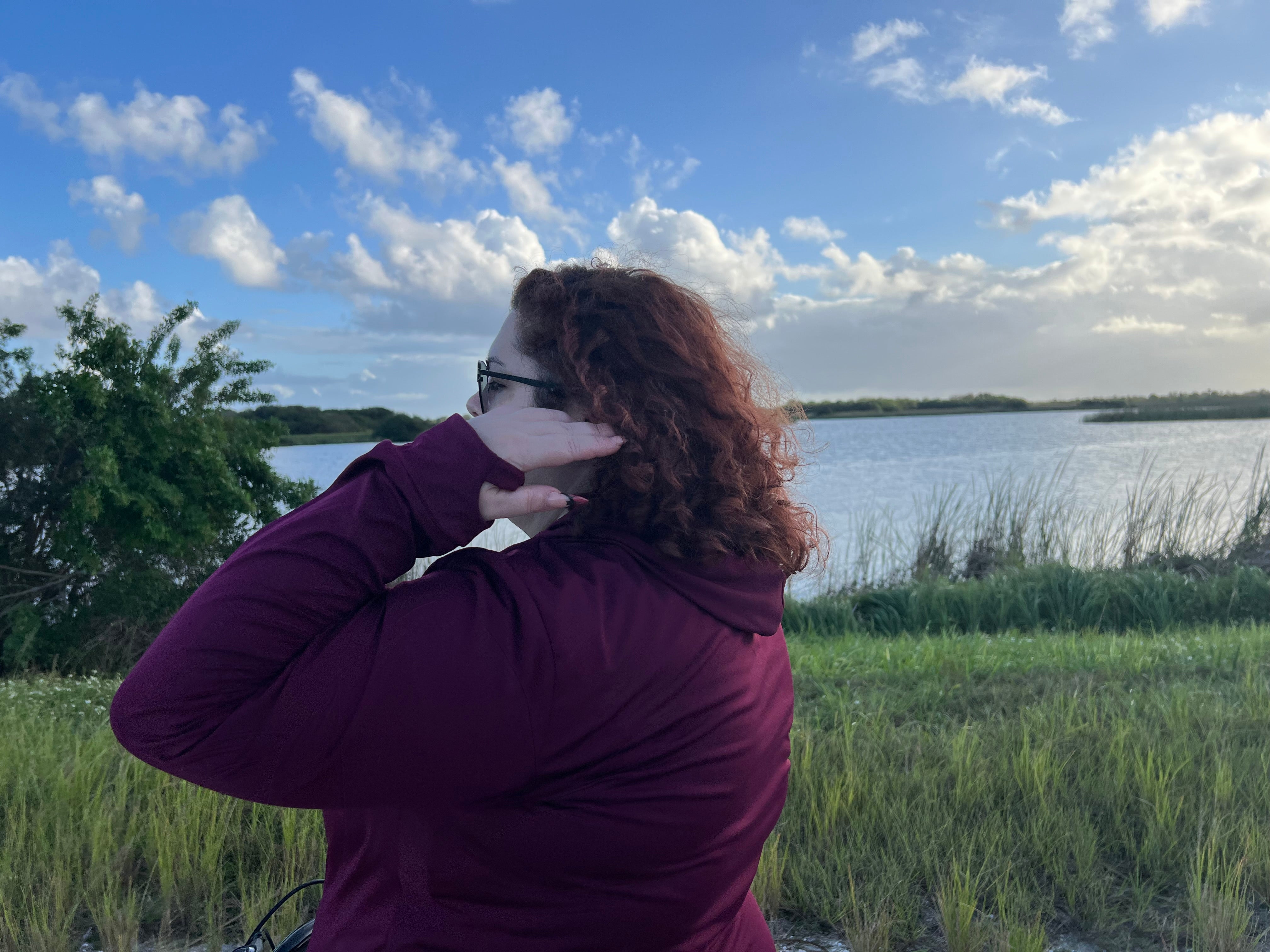 Trekella Plus Size Elements Hooded Base Layer Top