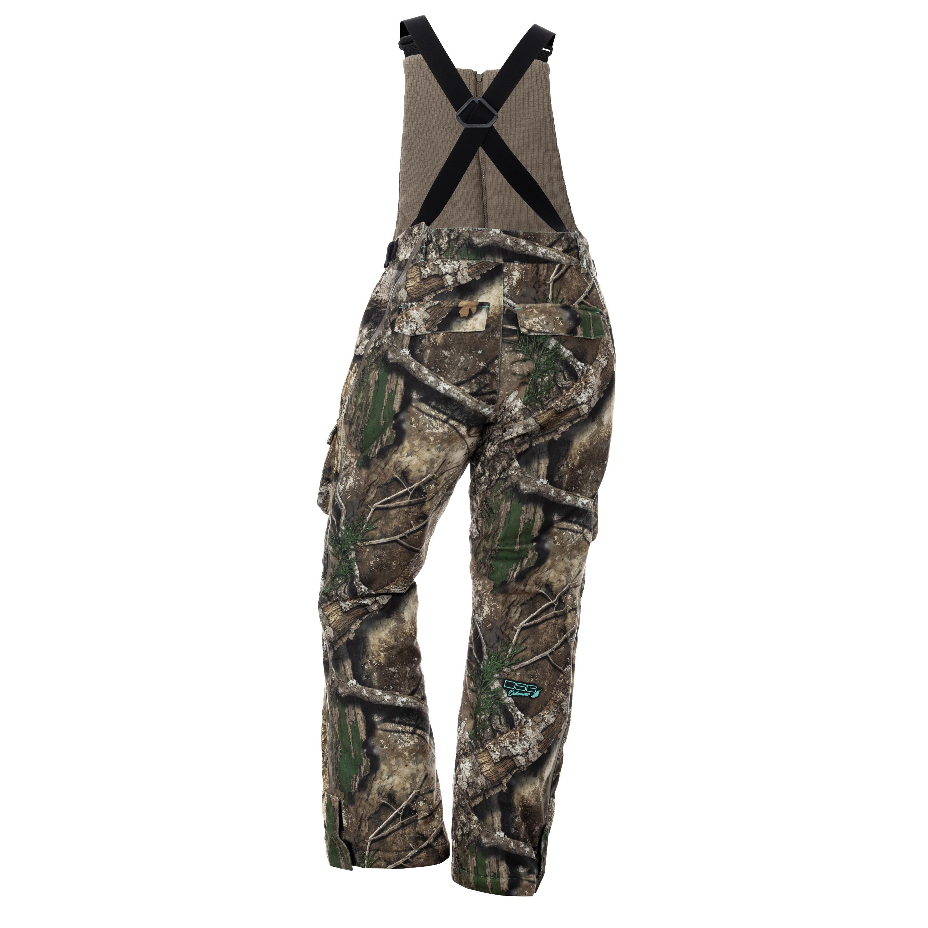 DSG Kylie 5.0 Plus Size Camouflage Drop Seat Bib
