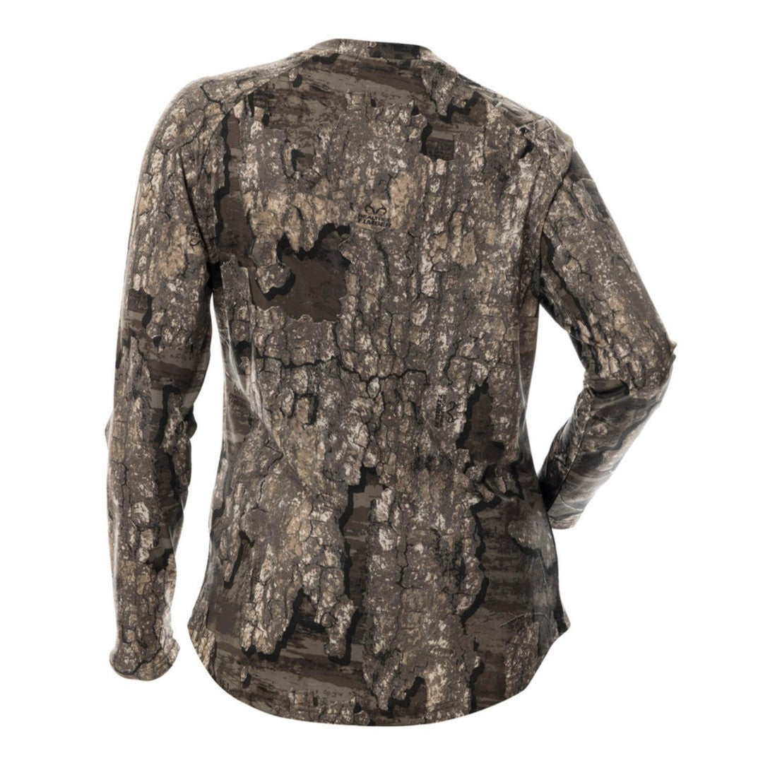 DSG LS Plus Size Camo Tech Shirt - UPF 50+ - Realtree Timber®