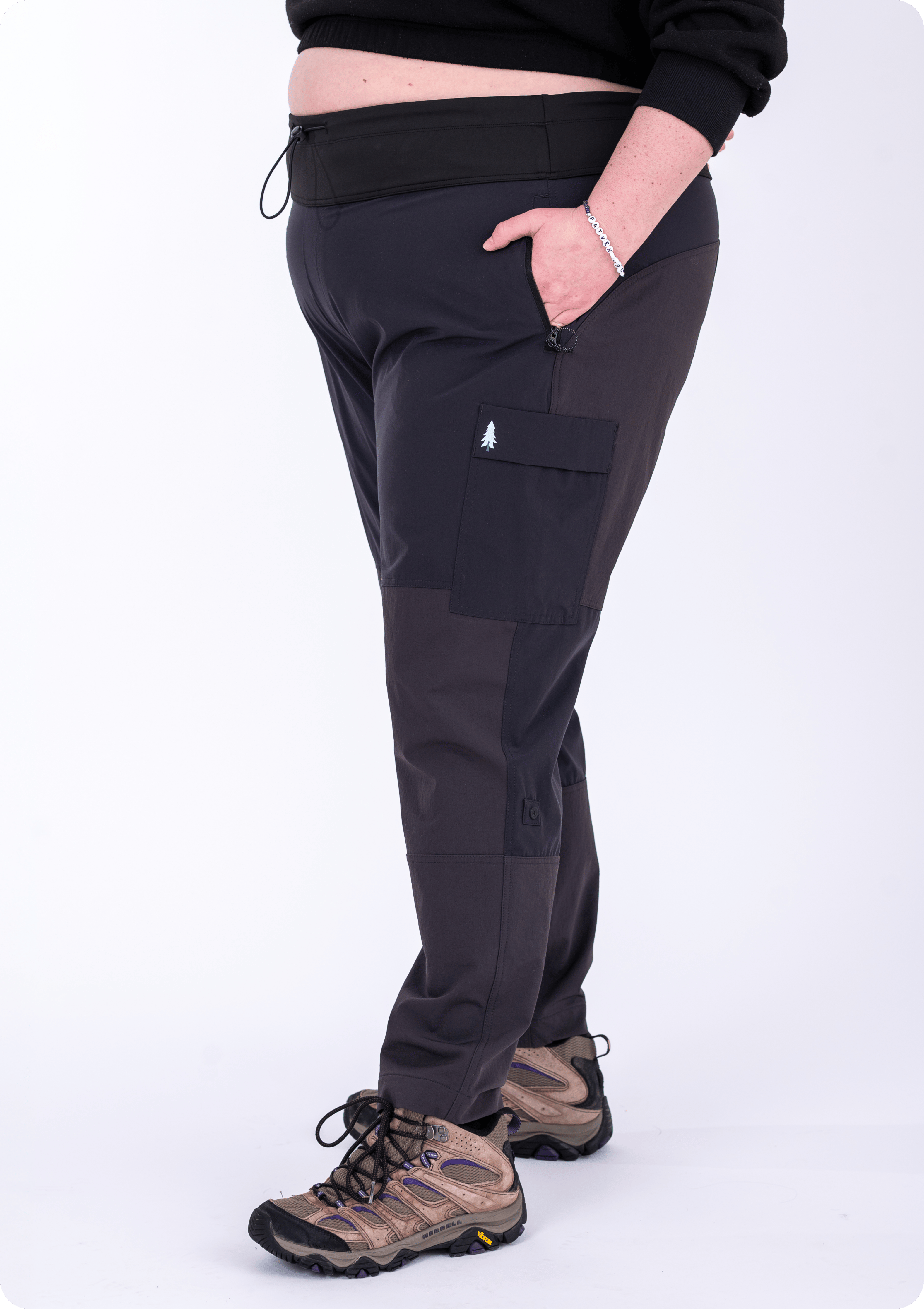 Plus SIze Hiking Pants | Brecken - Outie