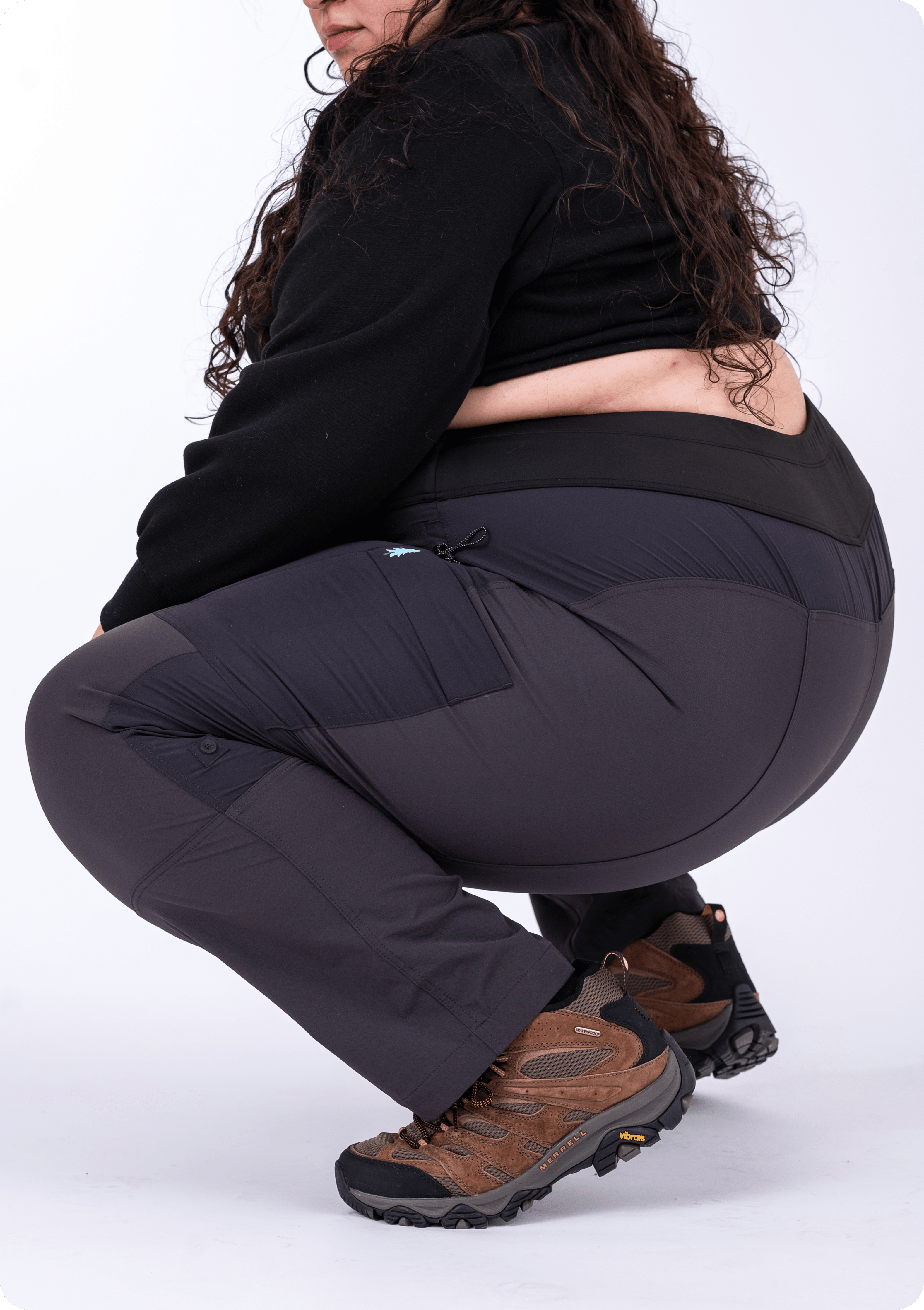 Plus SIze Hiking Pants | Brecken - Outie