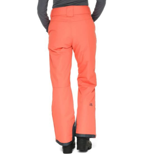 Back view of woman wearing Arctix Plus Size Snow Pants in Spice