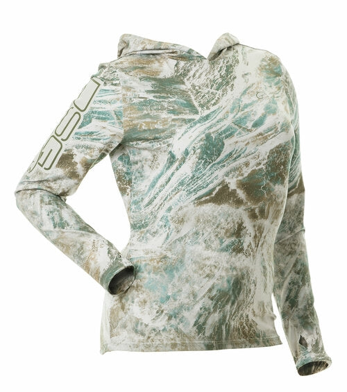 DSG Fishing Juniper Plus Size Hooded Shirt | Assorted Colors