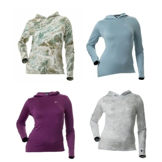 DSG Fishing Juniper Plus Size Hooded Shirt | Assorted Colors