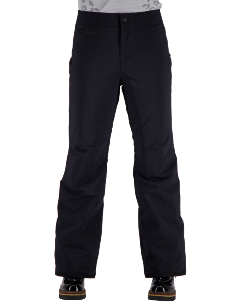 Obermeyer Sugar Bush Stretch Plus Size Snow Pant in Black product front view
