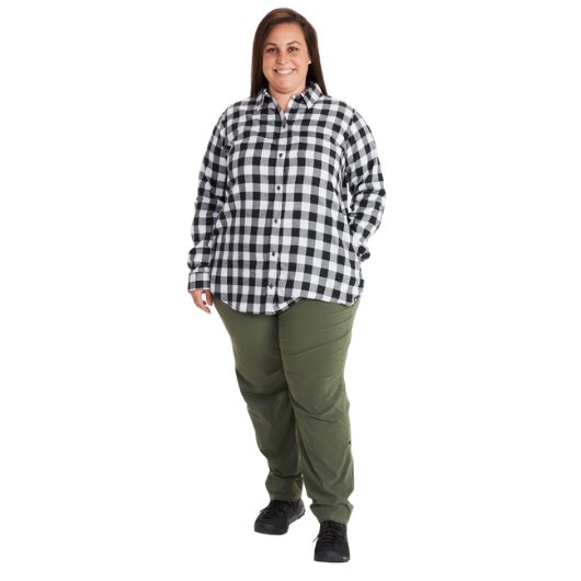 Marmot Nicolet Plus Size Flannel LS | Black