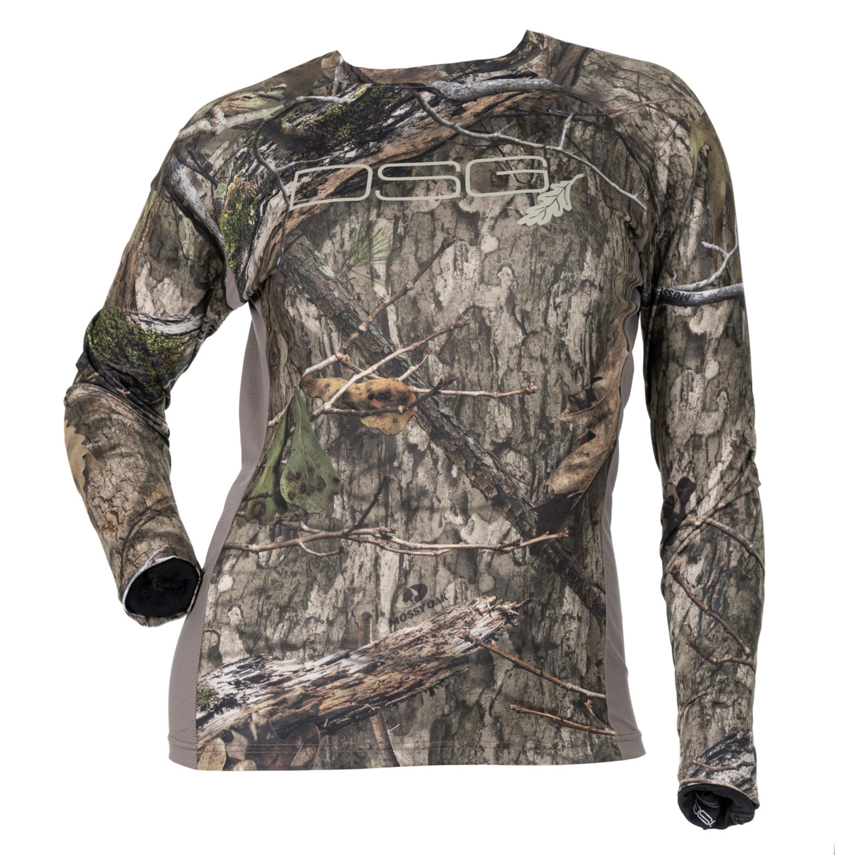 DSG LS Plus Size Ultra Lightweight UPF 50 Camo Tech Shirt | Assorted Colors