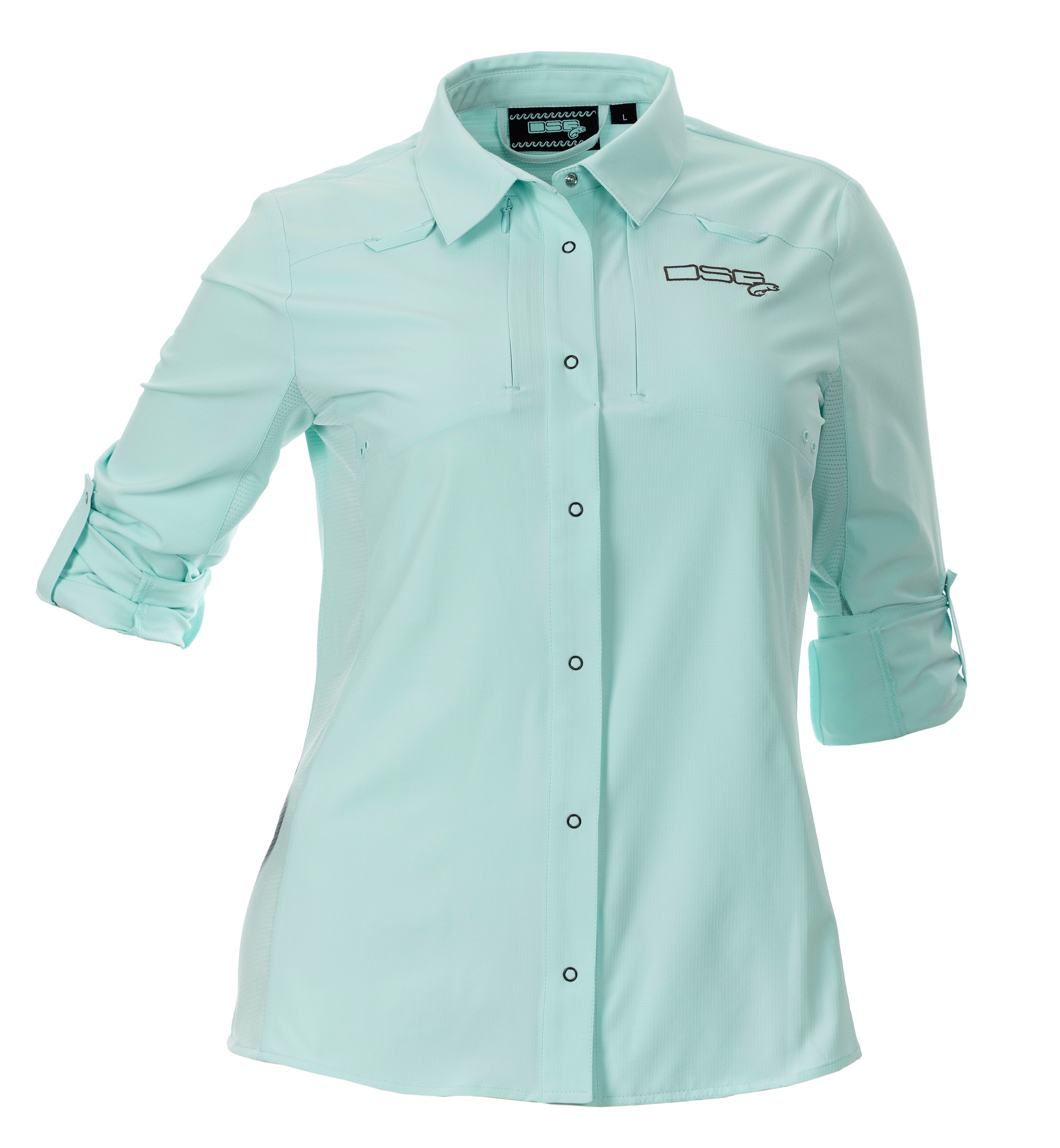 DSG Victoria Plus Size Snap Up Shirt