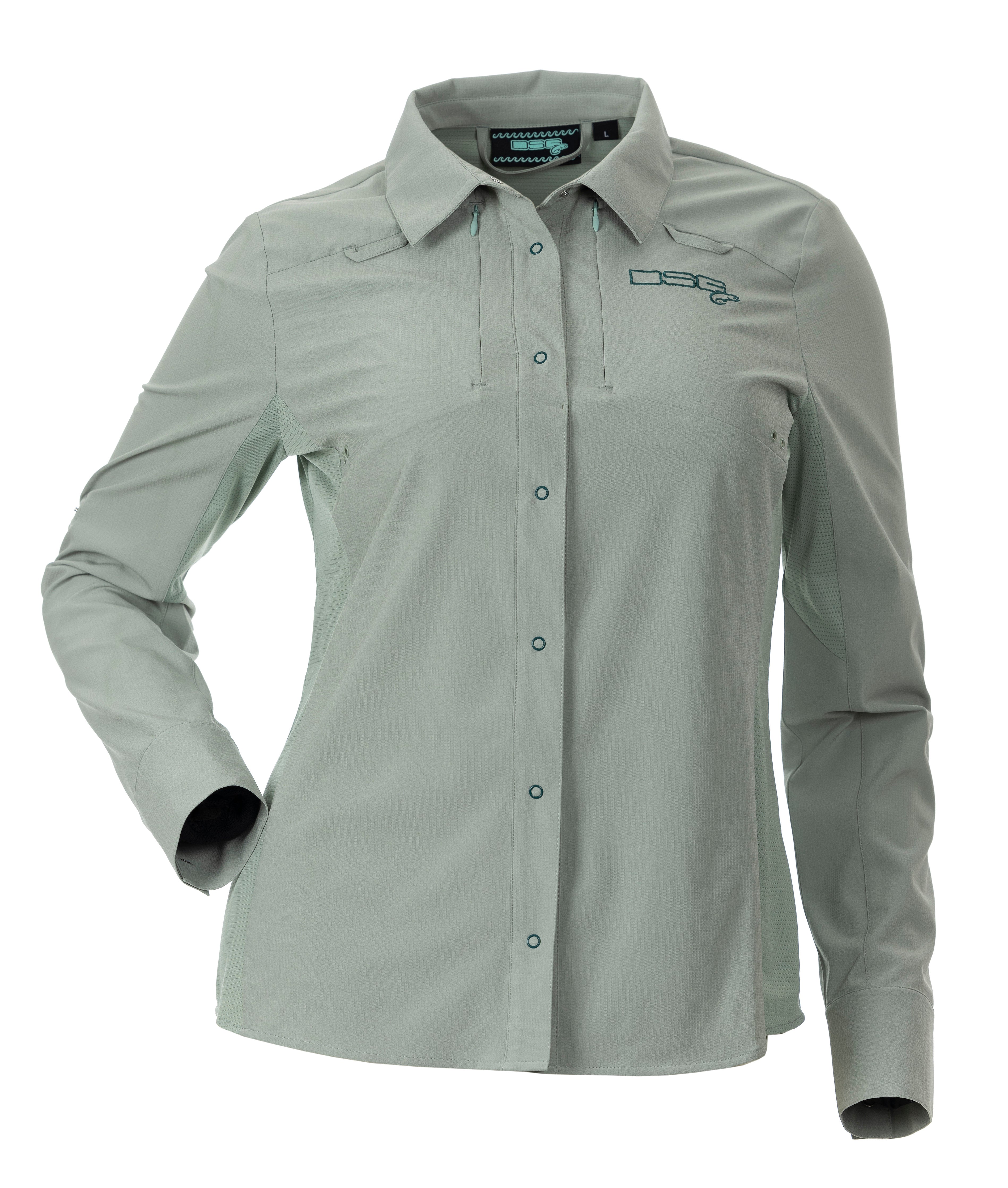 DSG Victoria Plus Size Snap Up Shirt