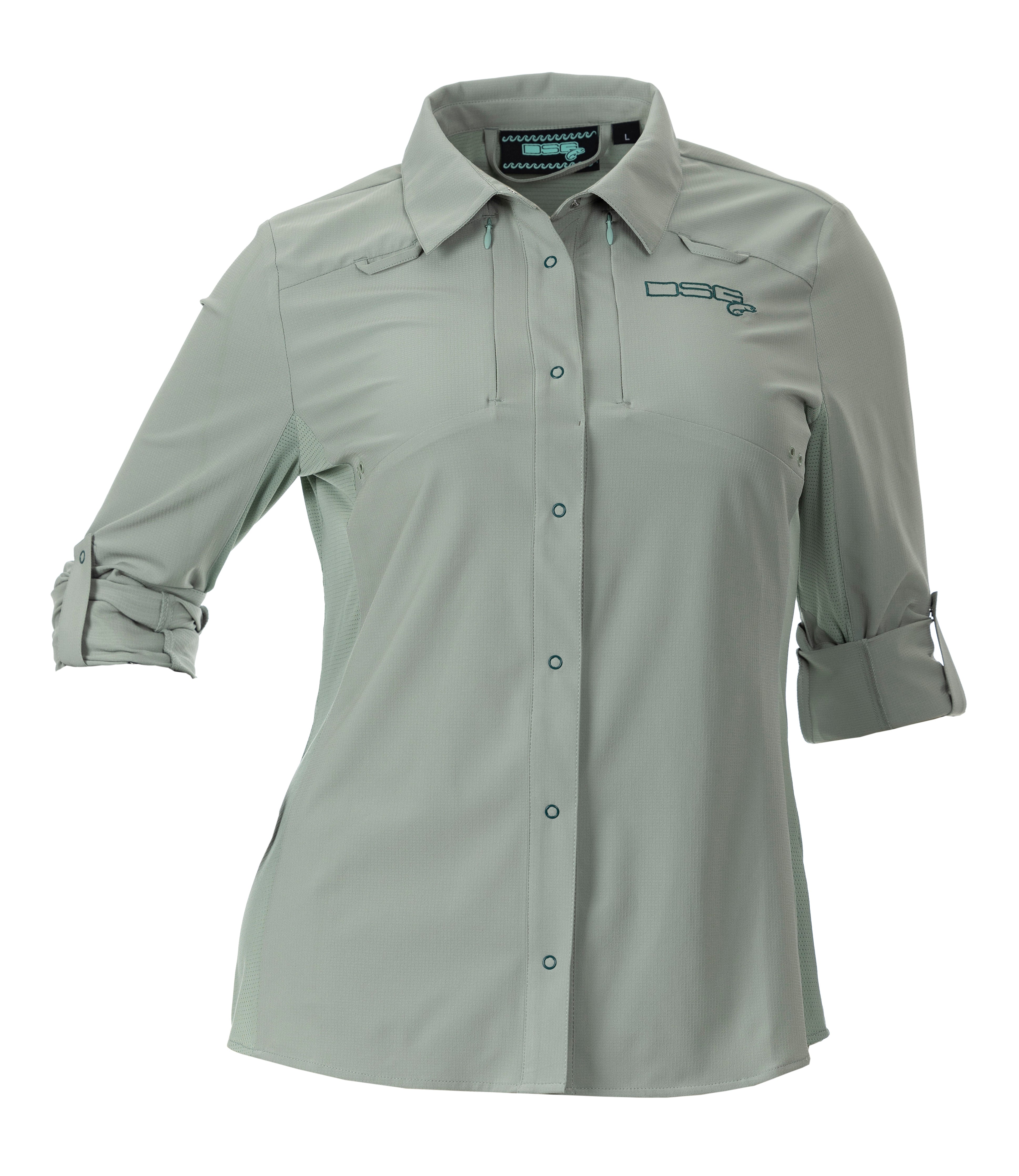 DSG Victoria Plus Size Snap Up Shirt
