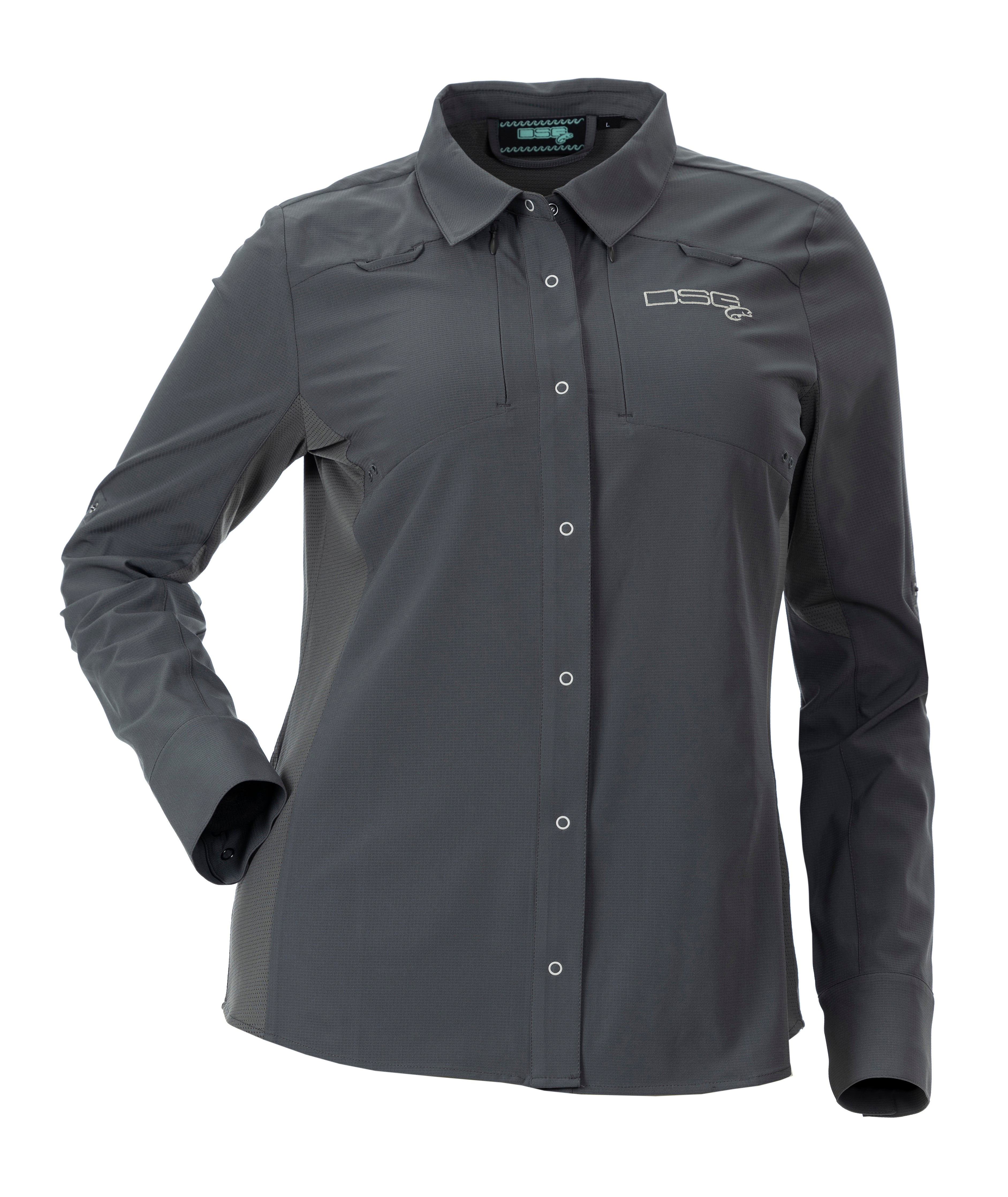 DSG Victoria Plus Size Snap Up Shirt