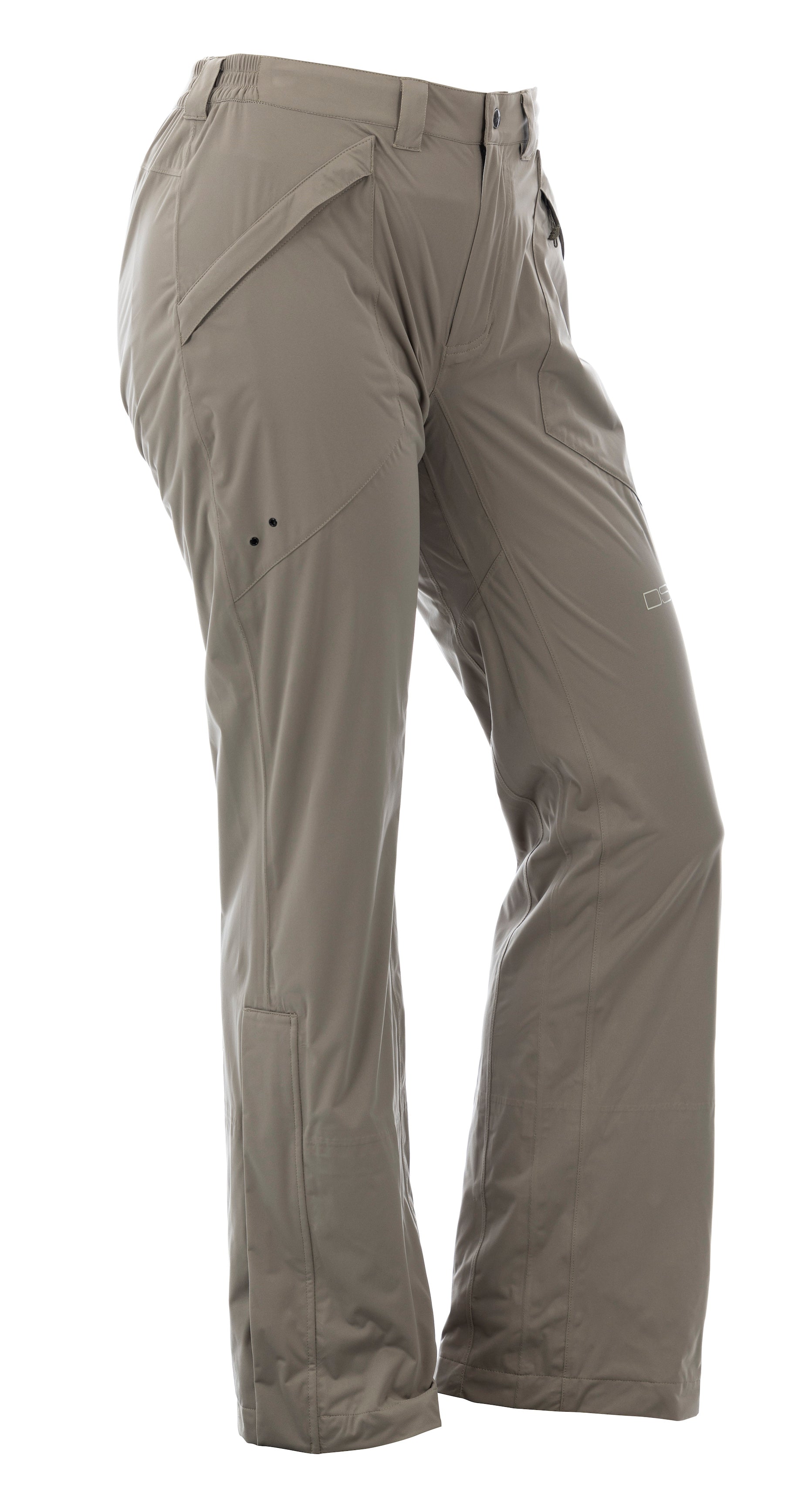 DSG Nova Plus Size Rain Pant in linchen side view