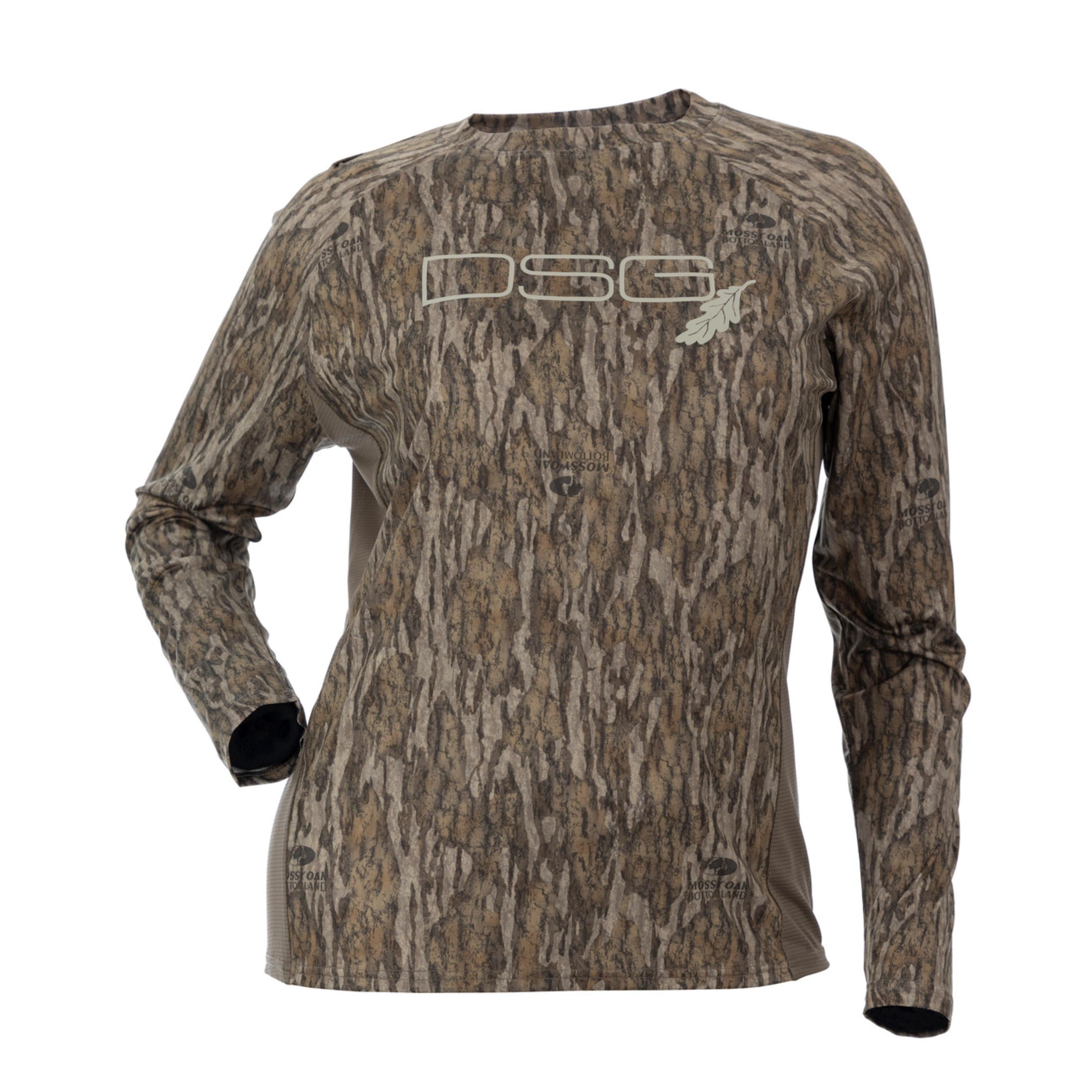 DSG LS Plus Size Ultra Lightweight UPF 50 Camo Tech Shirt | Assorted Colors