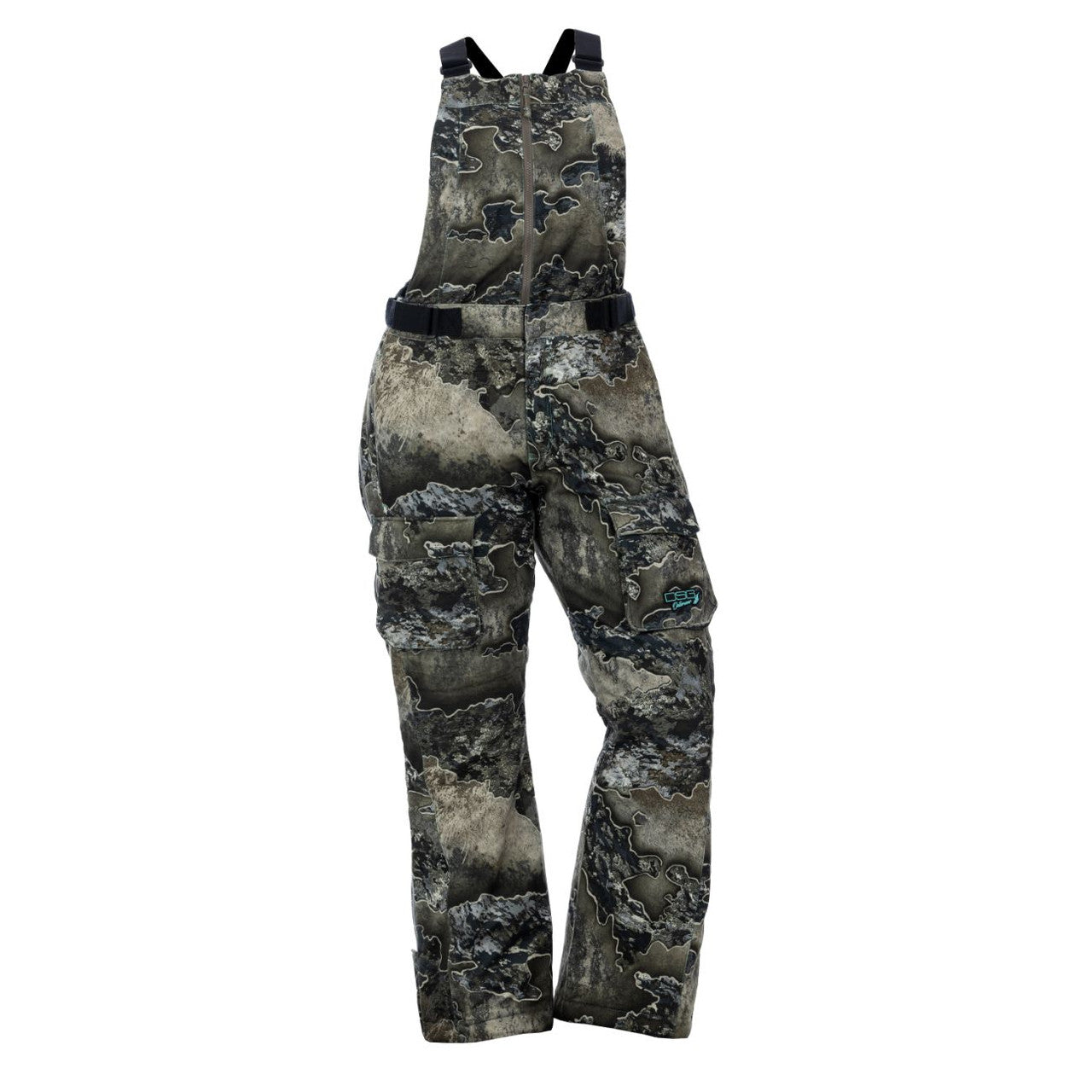 DSG Kylie 5.0 Plus Size Camouflage Drop Seat Bib