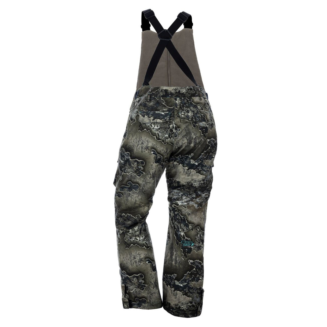 DSG Kylie 5.0 Plus Size Camouflage Drop Seat Bib