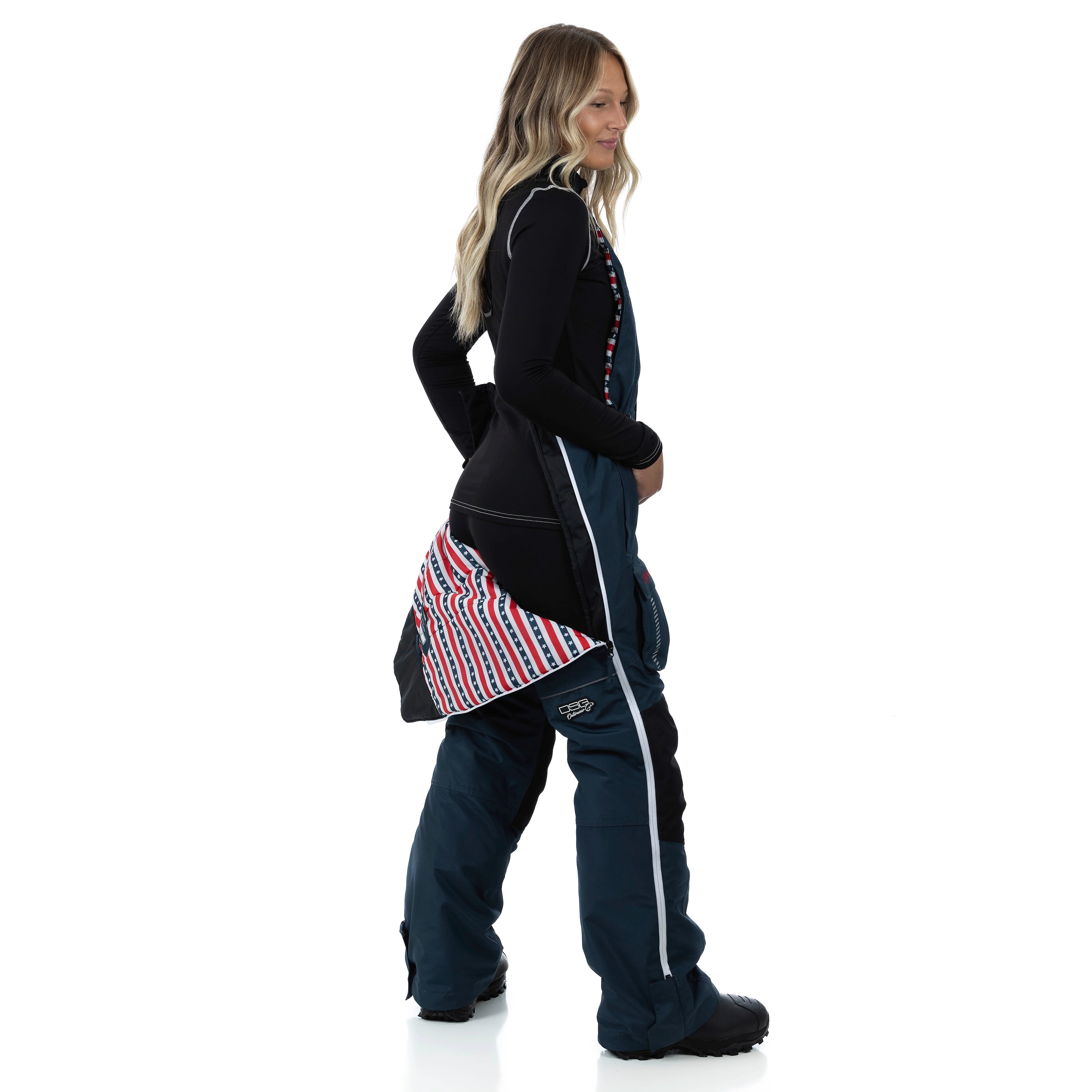 Limited Edition DSG Arctic Appeal 3.0 Plus Size Drop Seat Bib - 'Merica