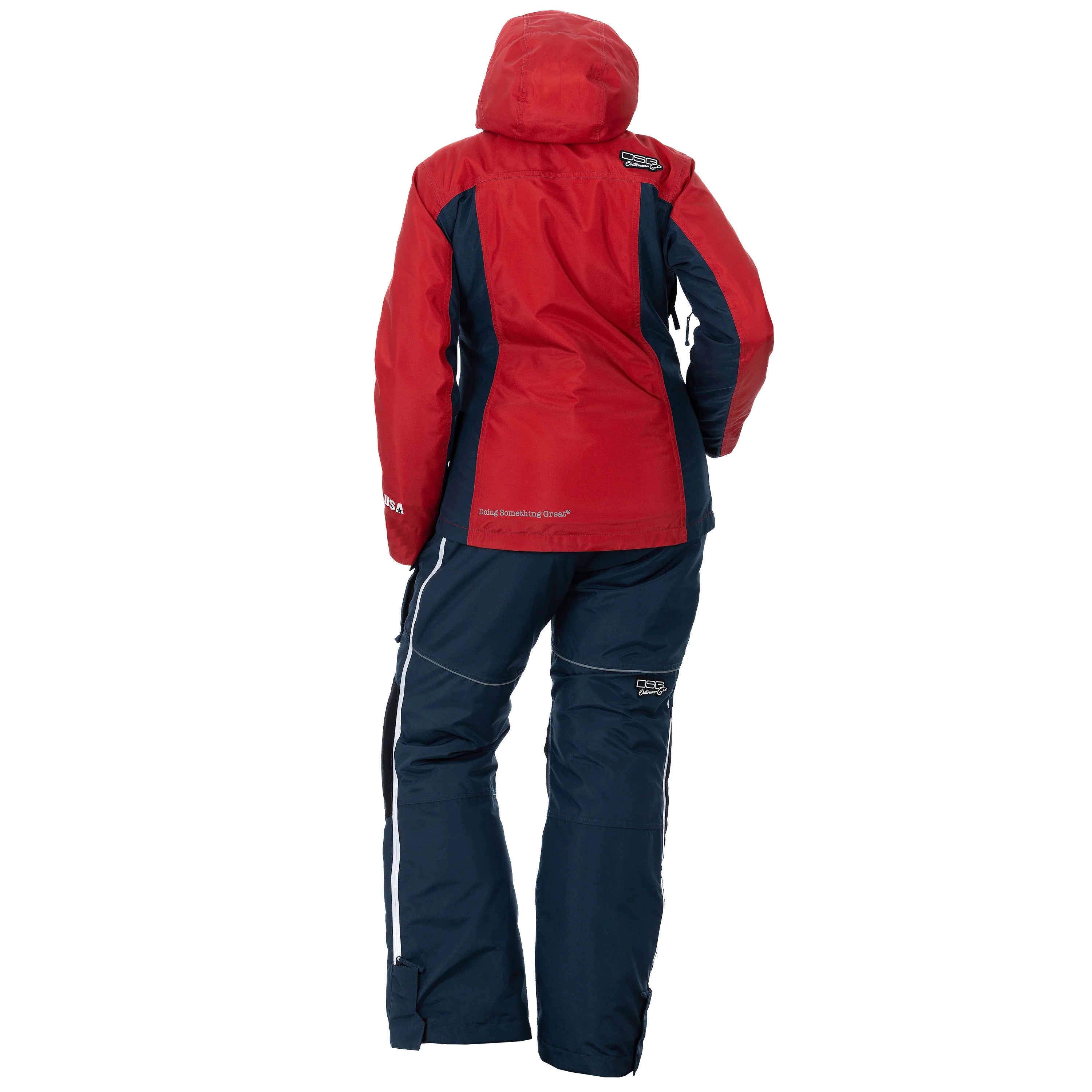 Limited Edition DSG Arctic Appeal 3.0 Plus Size Drop Seat Bib - 'Merica