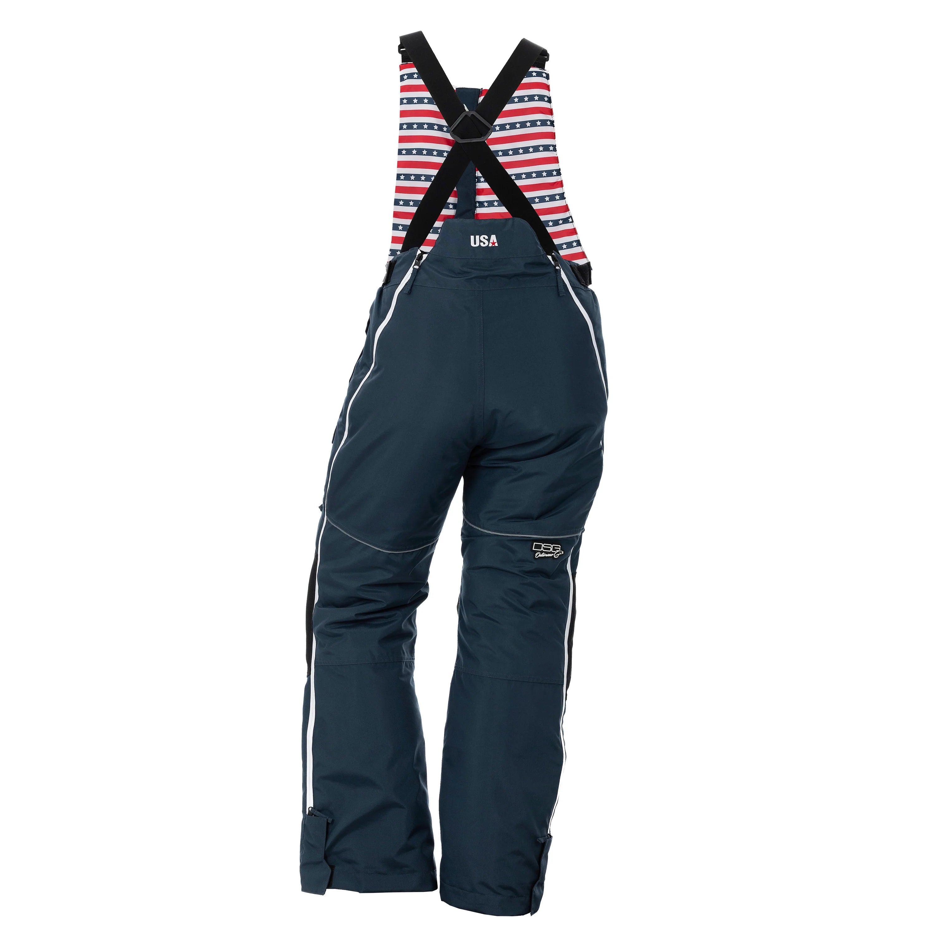 Limited Edition DSG Arctic Appeal 3.0 Plus Size Drop Seat Bib - 'Merica