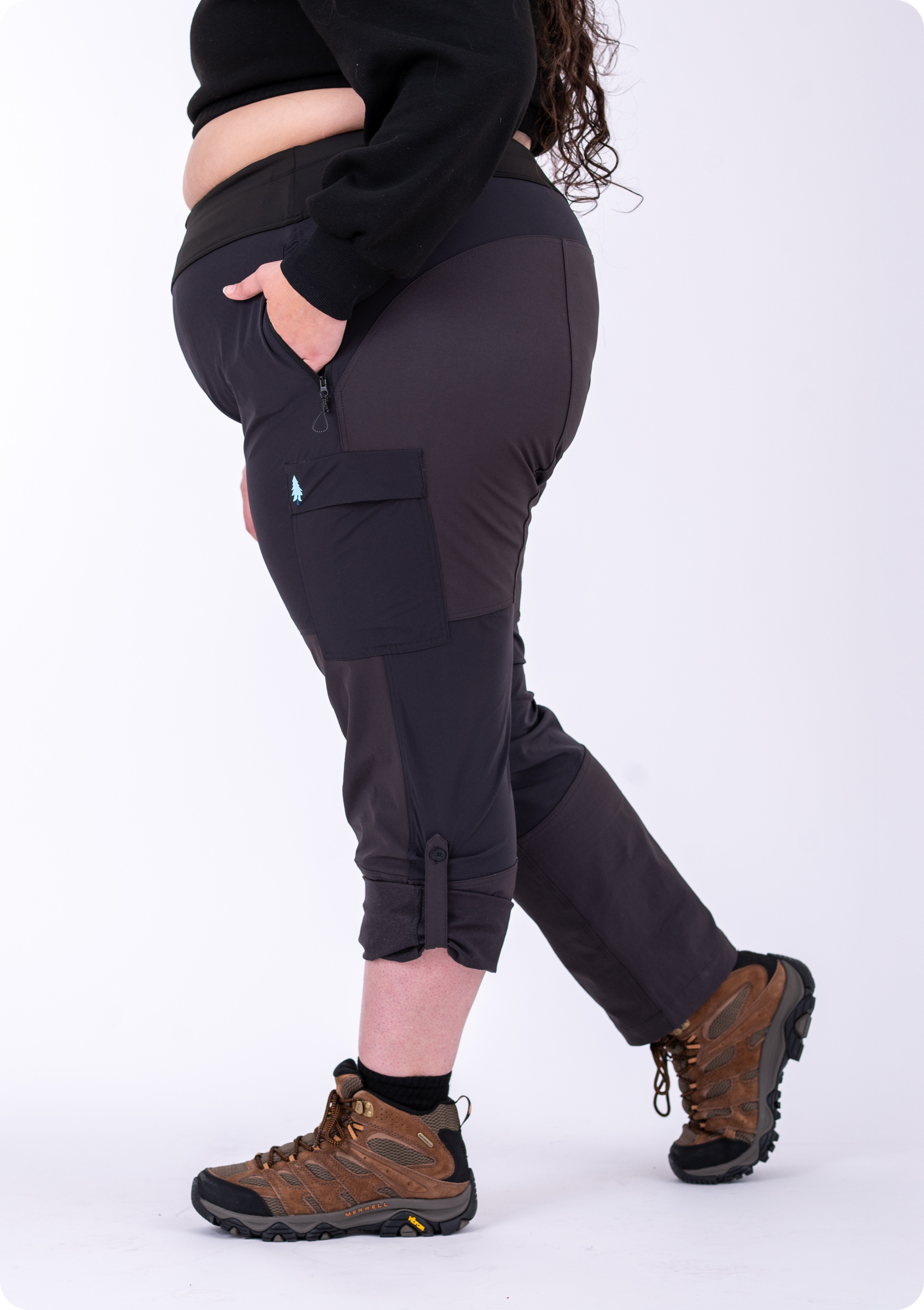 Plus SIze Hiking Pants | Brecken - Innie