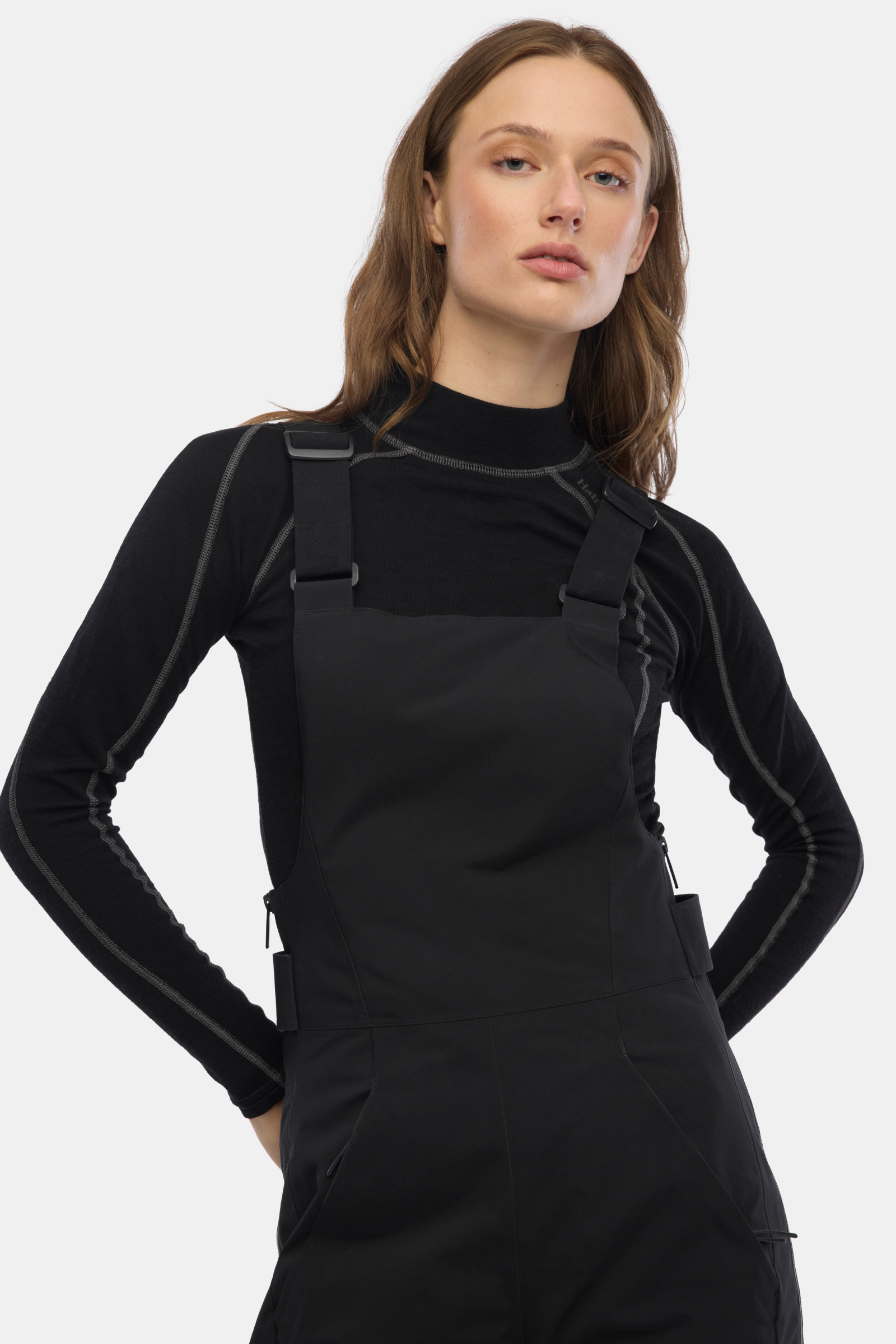 Halfdays Carson Plus Size Bib Pant