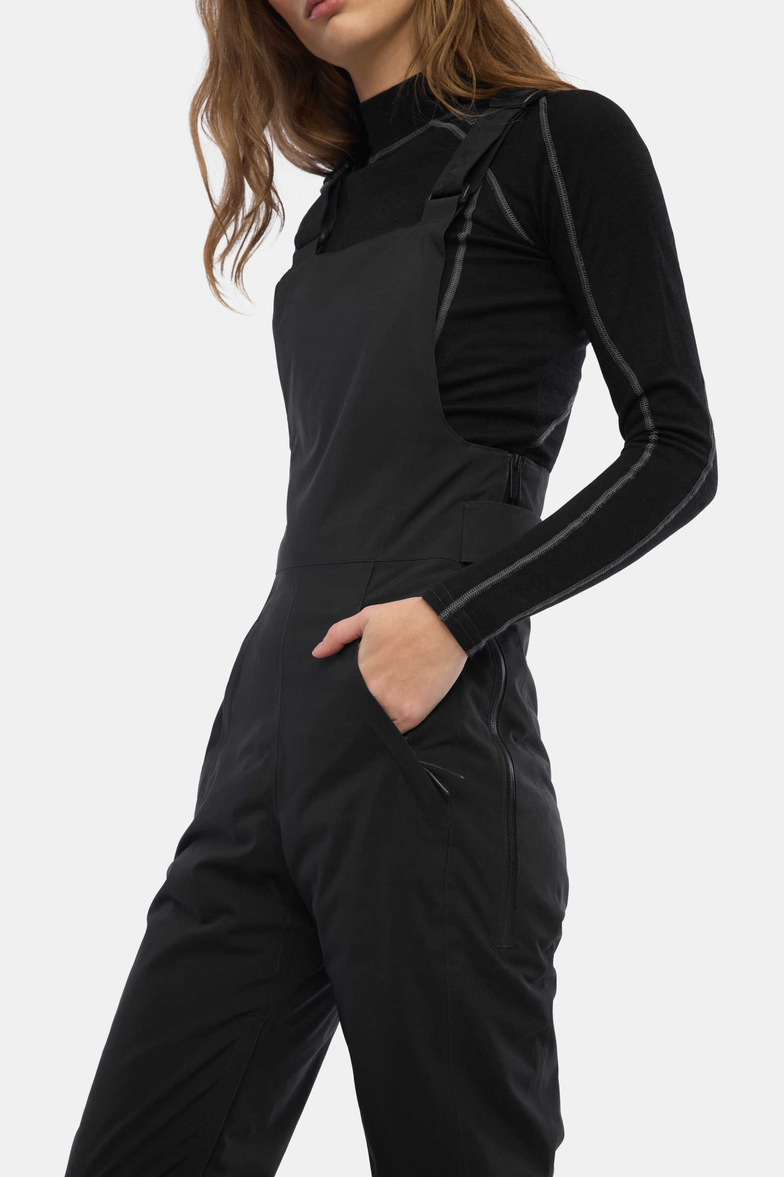 Halfdays Carson Plus Size Bib Pant