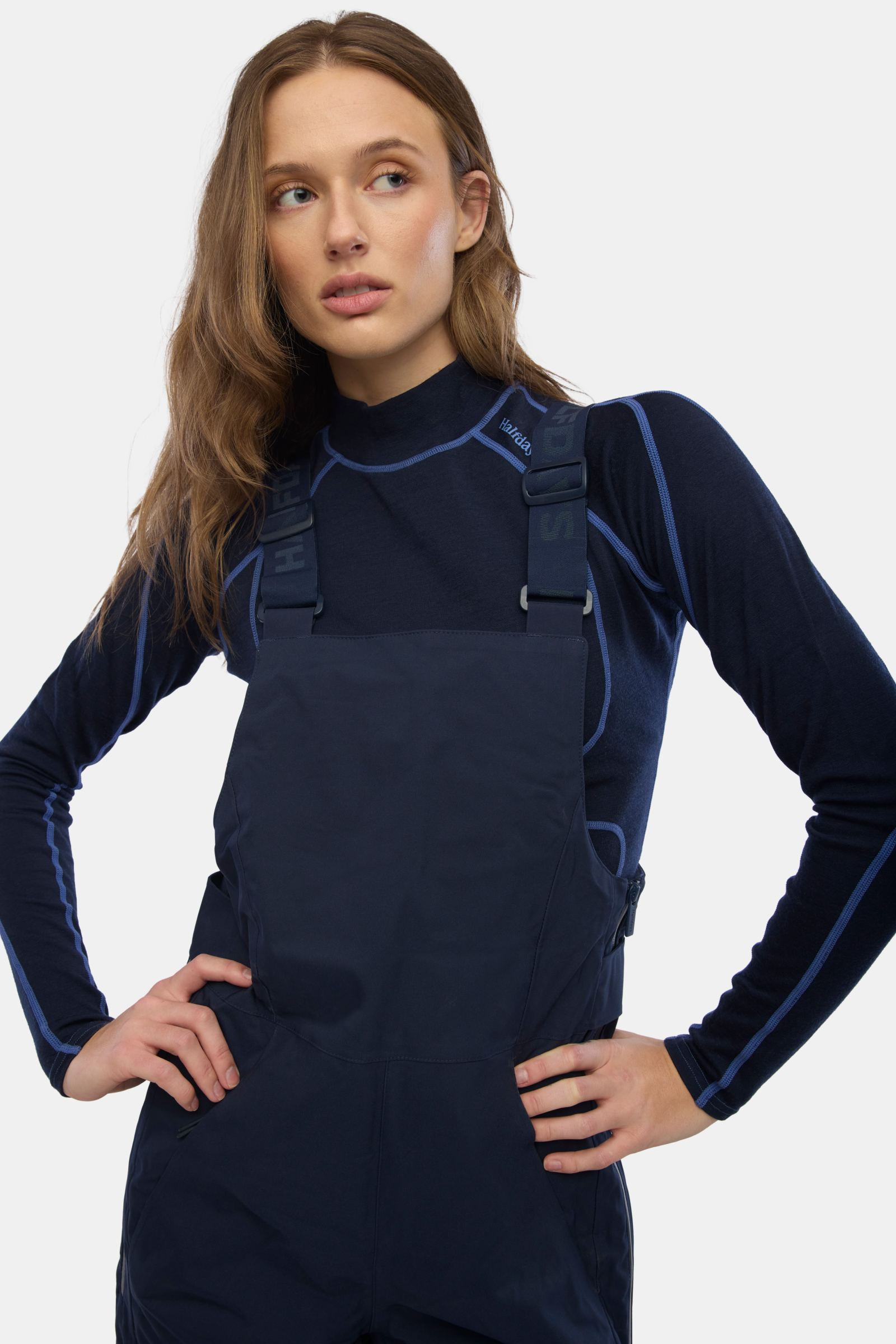 Halfdays Carson Plus Size Bib Pant