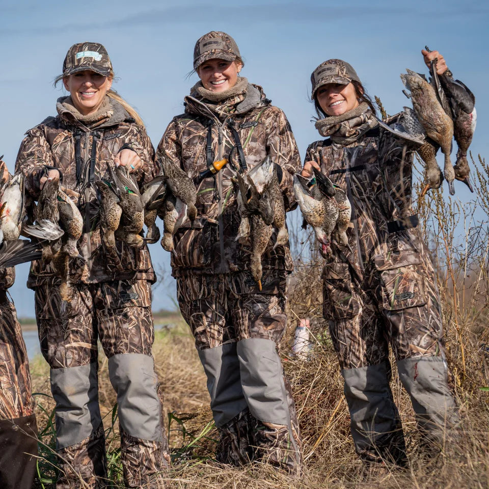 DSG Plus Size Waterfowl Finley Bibs