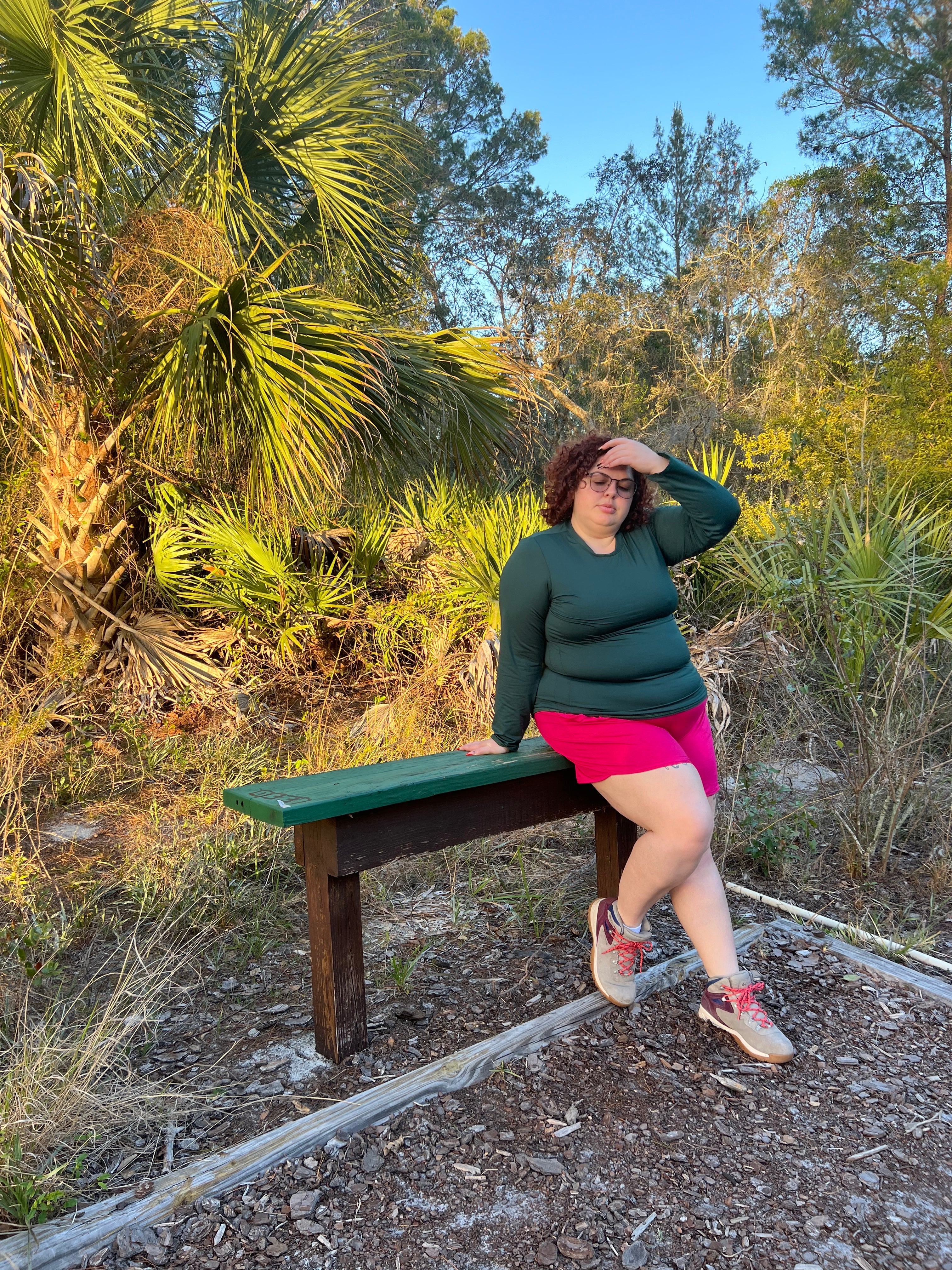 Trekella Plus Size Horizon Base Layer Top