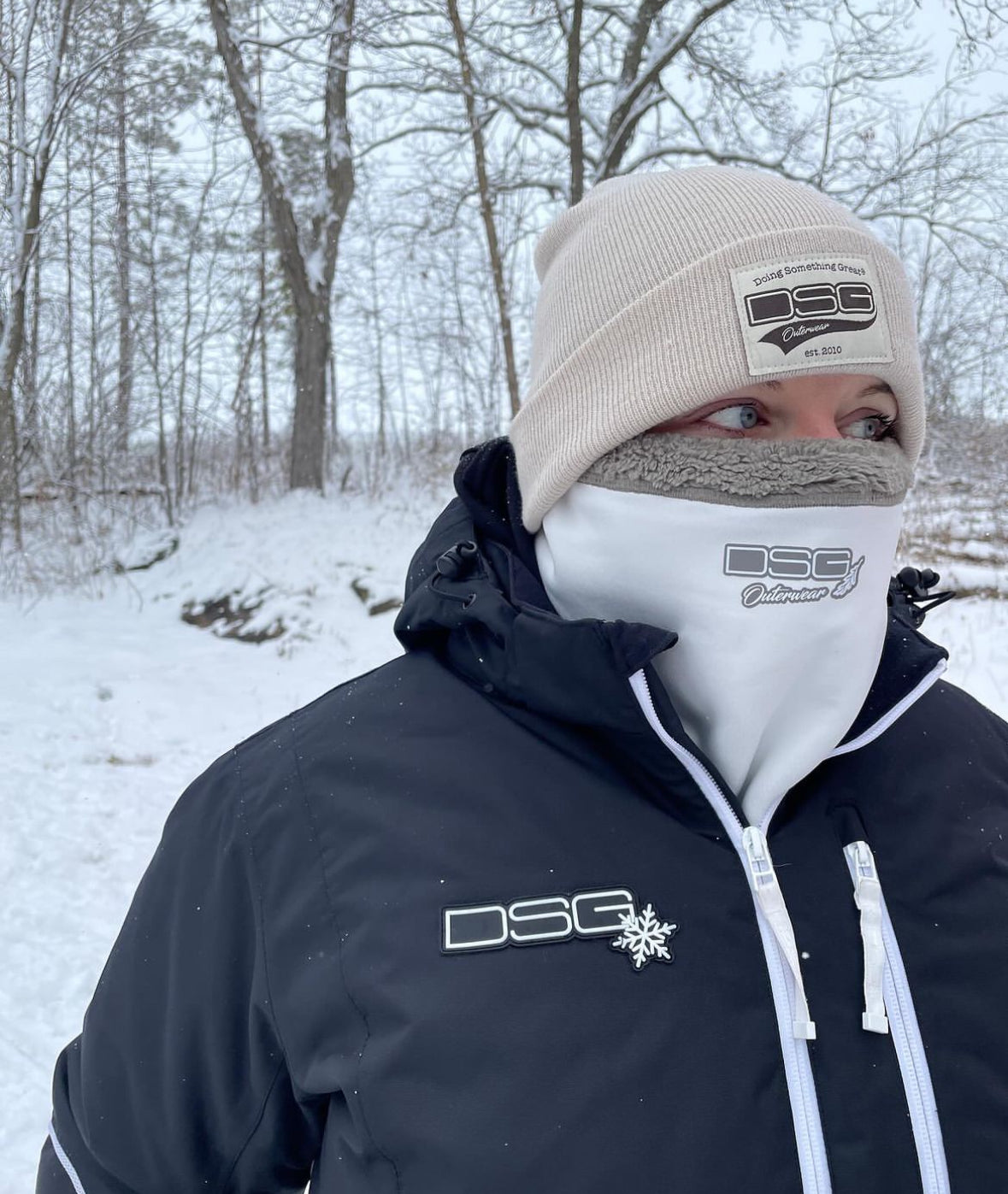 KinsaFamily's Lauren wearing DSG gear