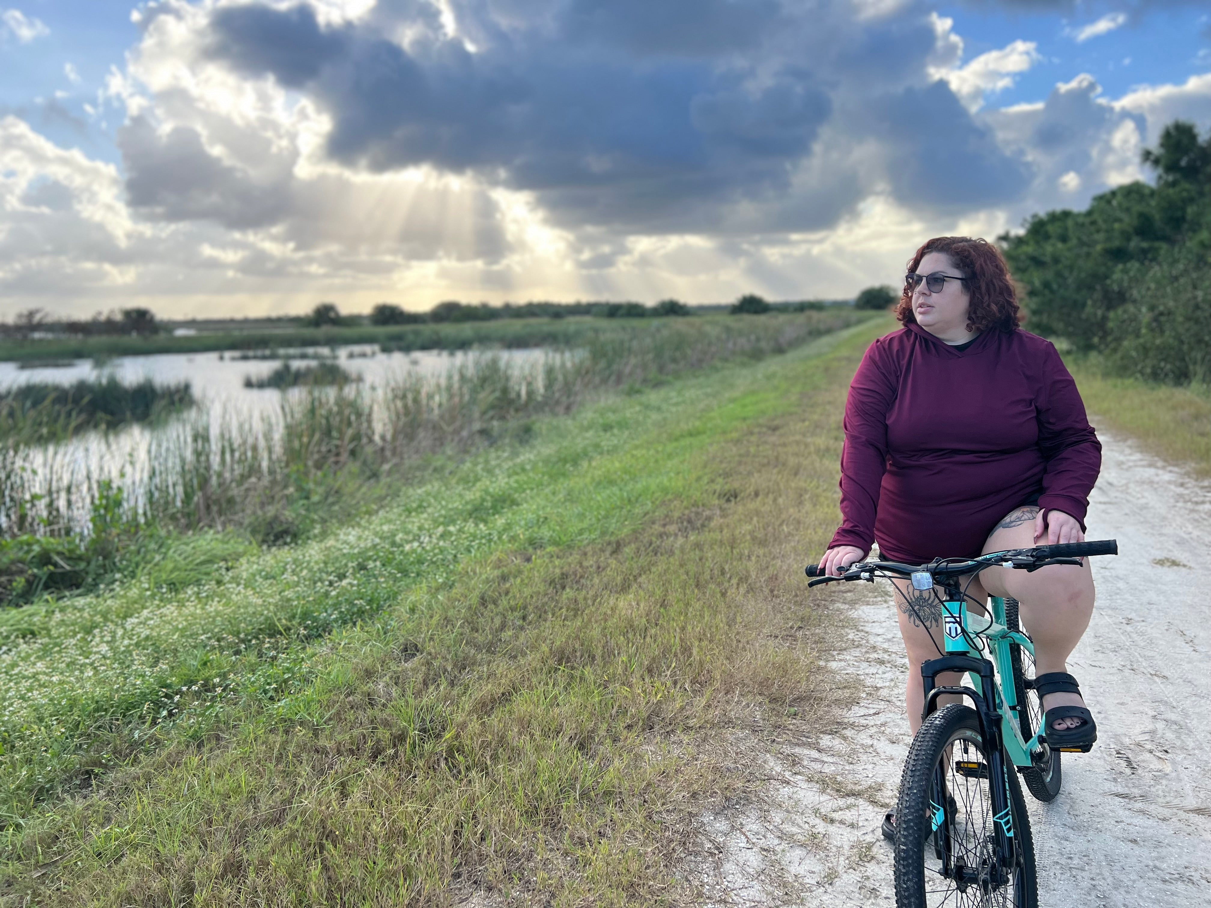 Trekella Plus Size Elements Hooded Base Layer Top