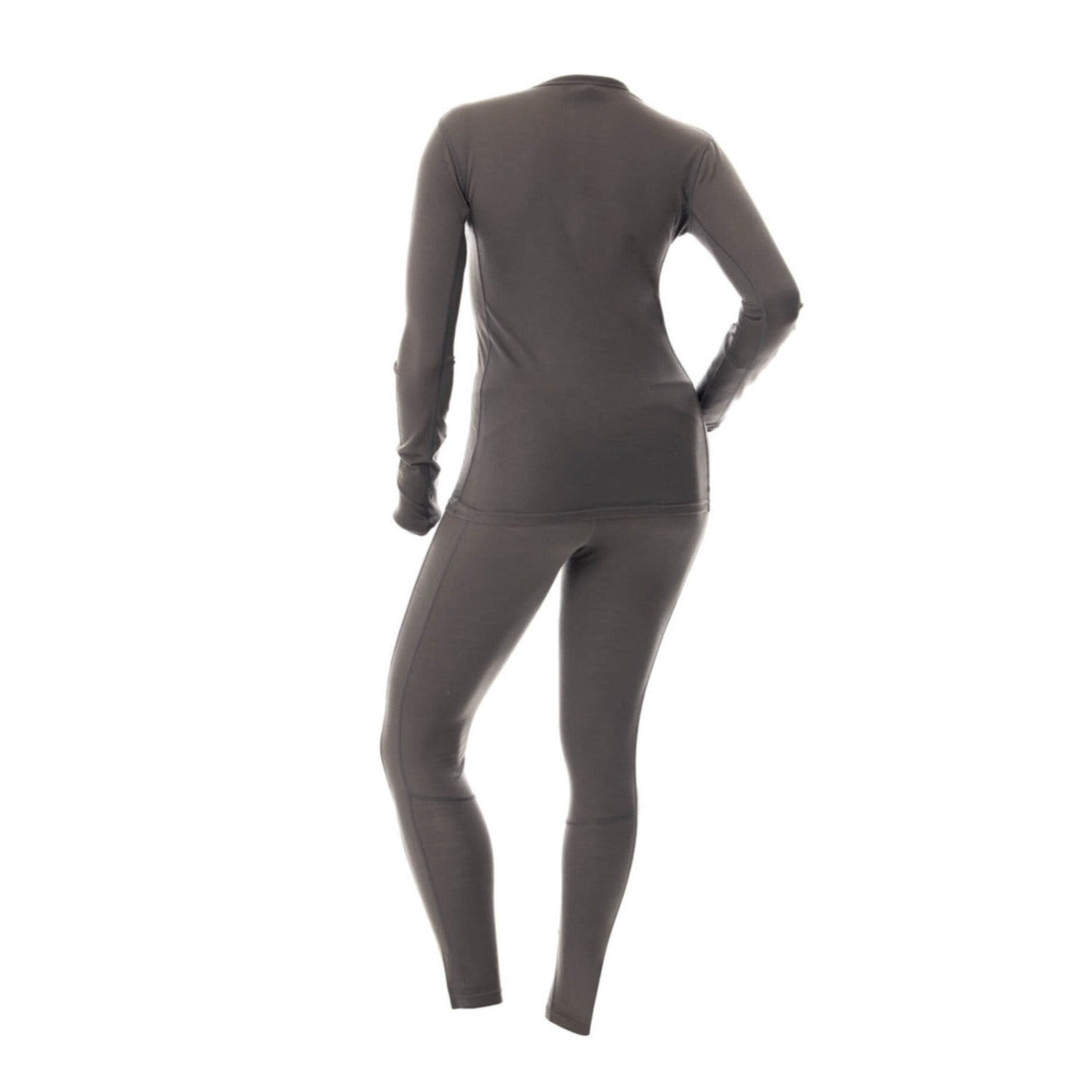 DSG Merino Wool Plus Size Base Layer Shirt | Grey