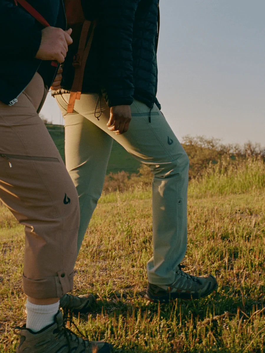 Two Plus Size Women Walking in a Field