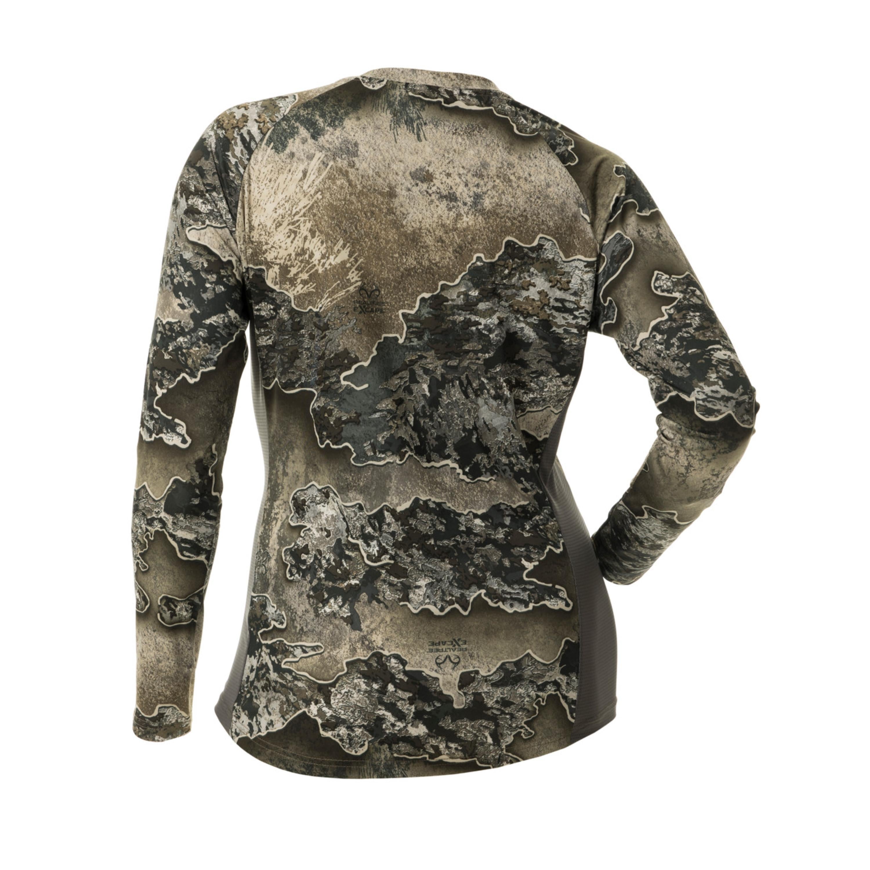 DSG LS Plus Size Ultra Lightweight UPF 50 Camo Tech Shirt | Assorted Colors