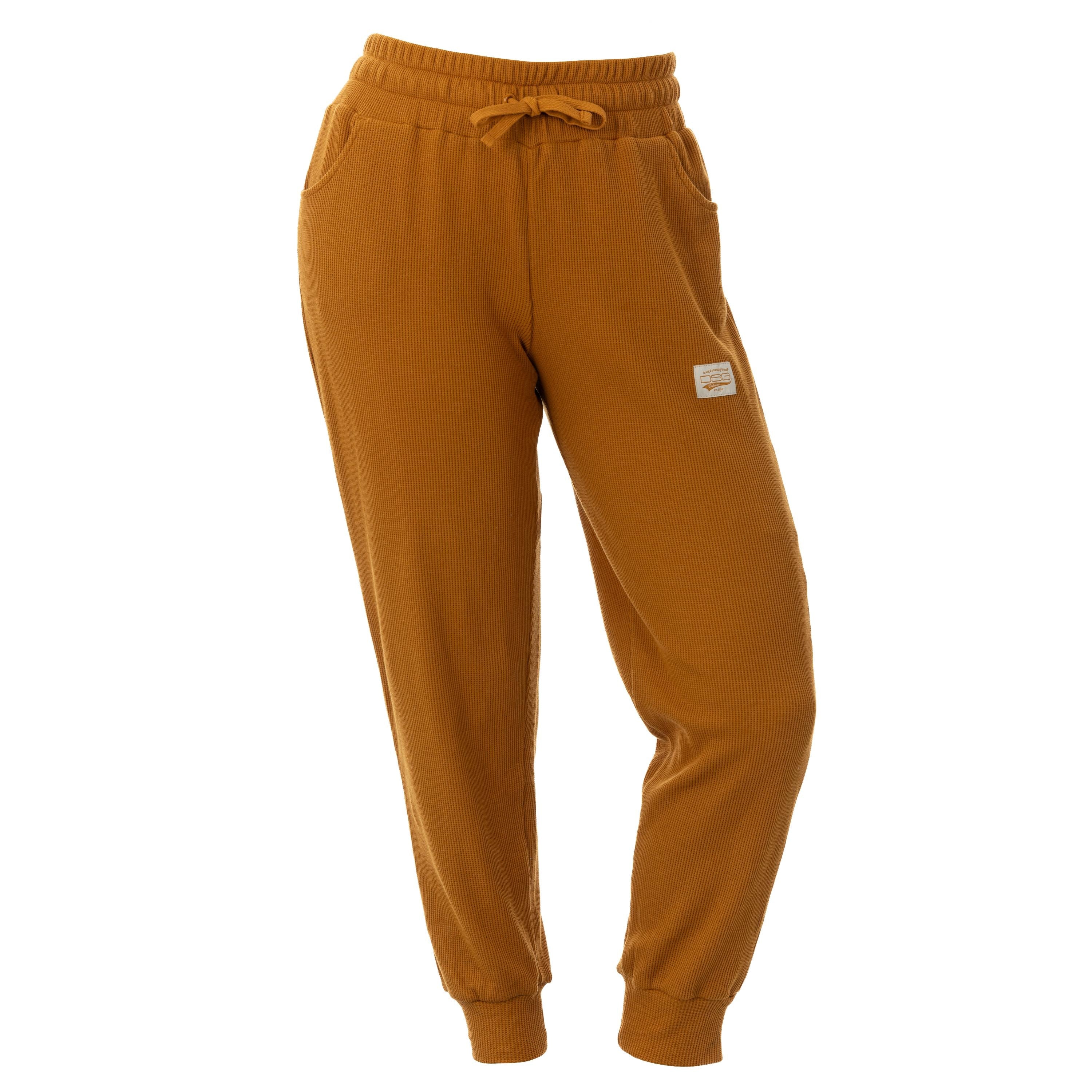 Cozy Plus Size Waffle Jogger