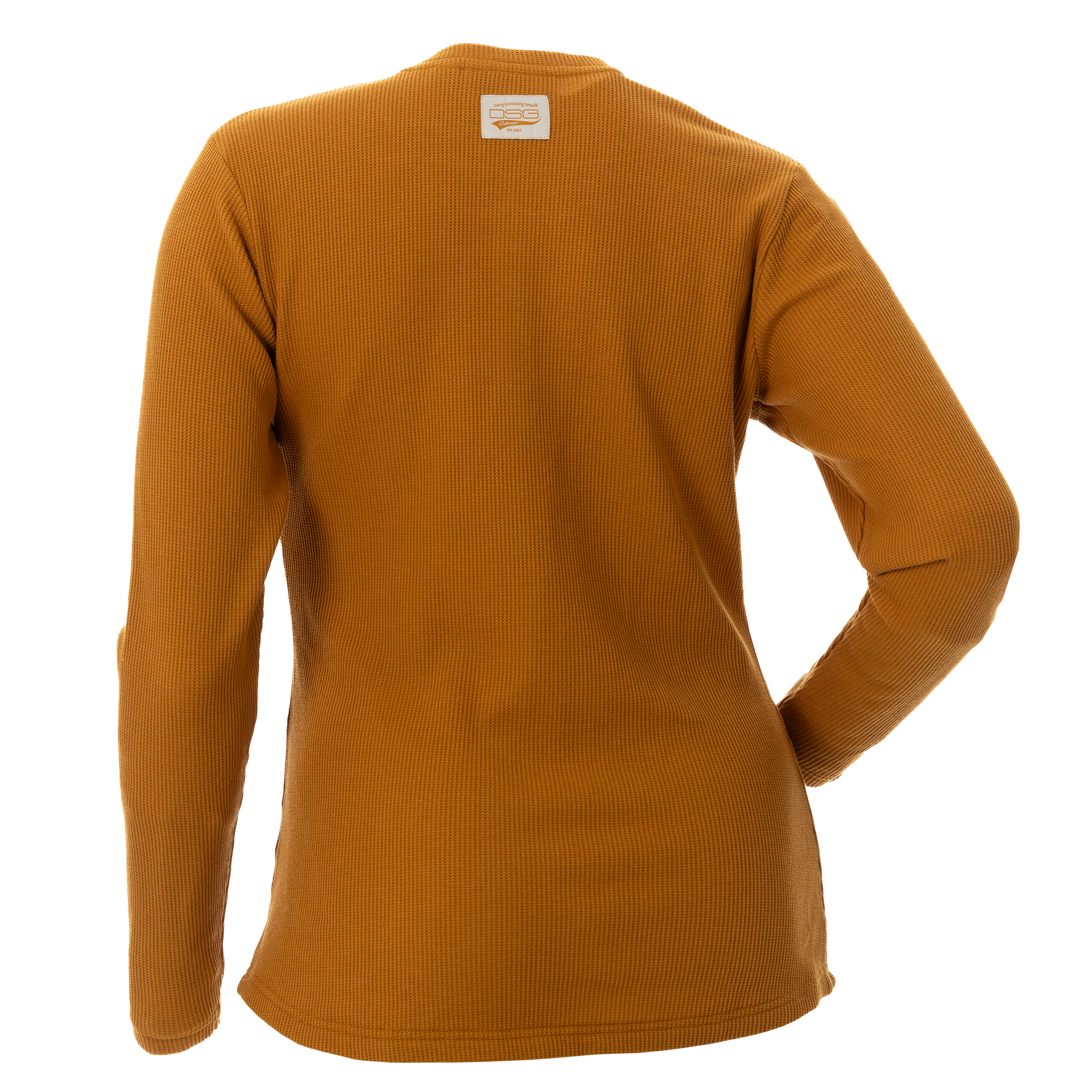 Cozy Plus Size Waffle Shirt