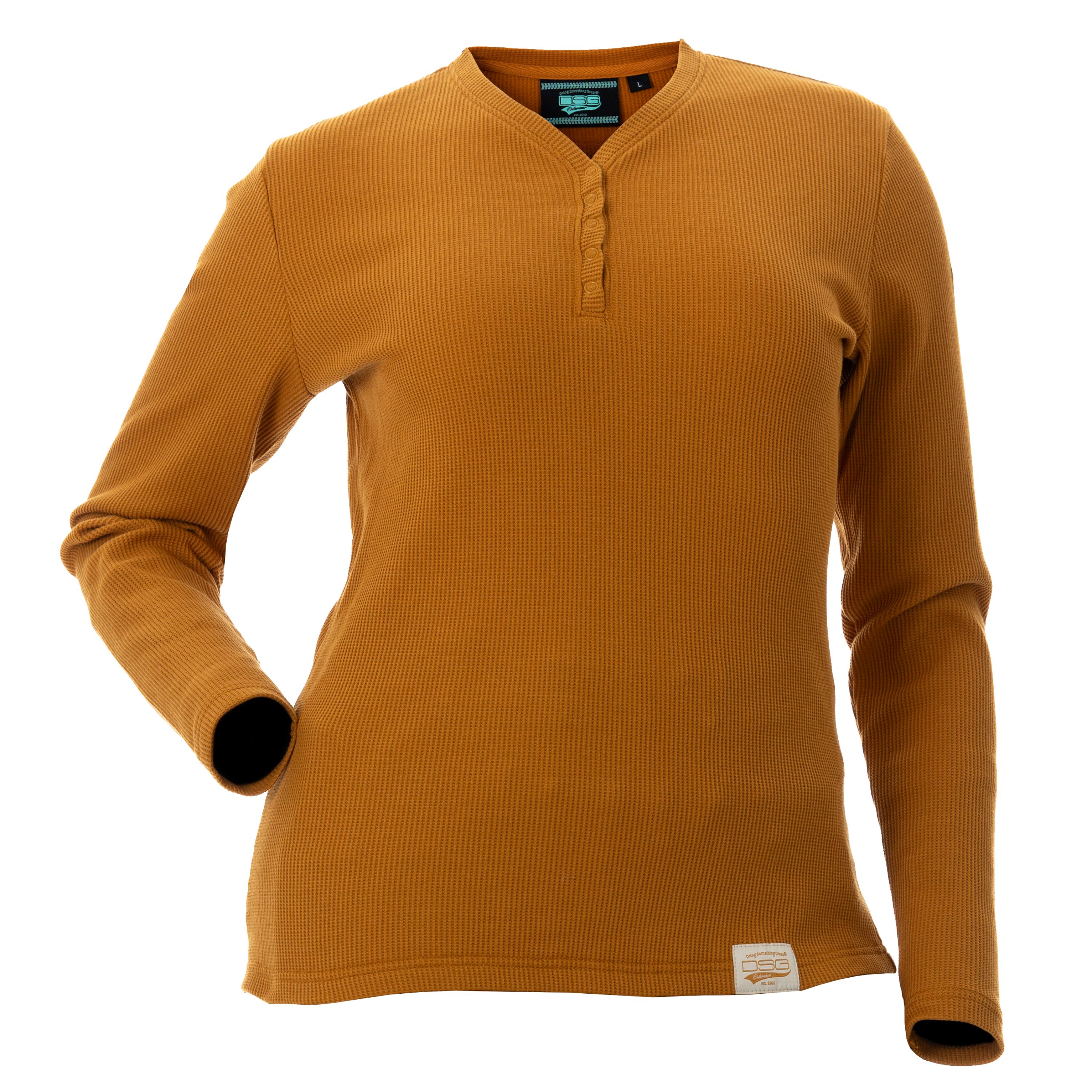 Cozy Plus Size Waffle Shirt