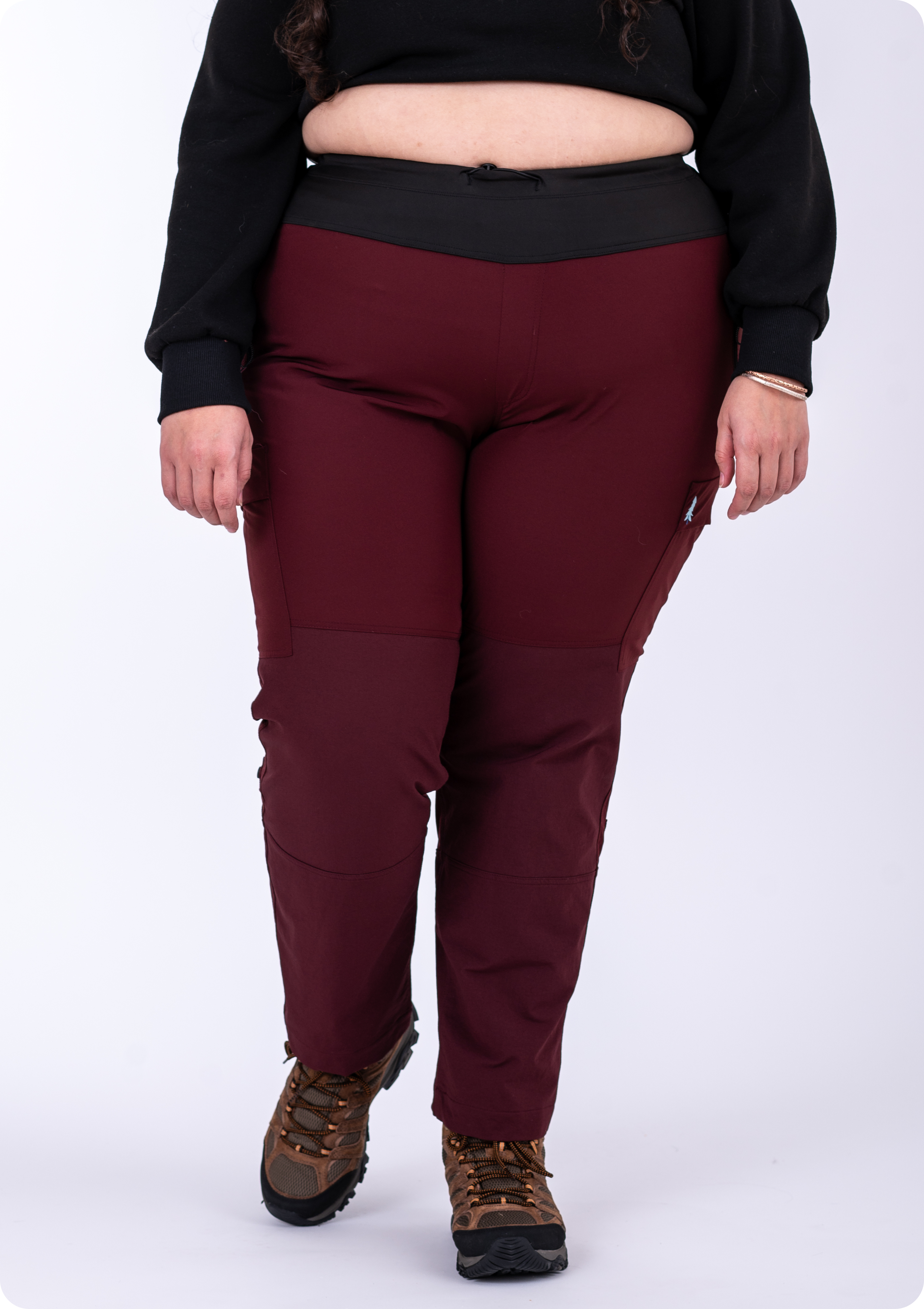 Plus SIze Hiking Pants | Brecken - Outie